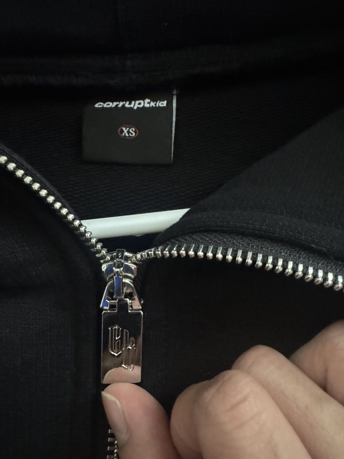 Other Corrupt Kid Fur Spike Zip Up Hoodie Size US XS / EU 42 / 0 - 2 Thumbnail