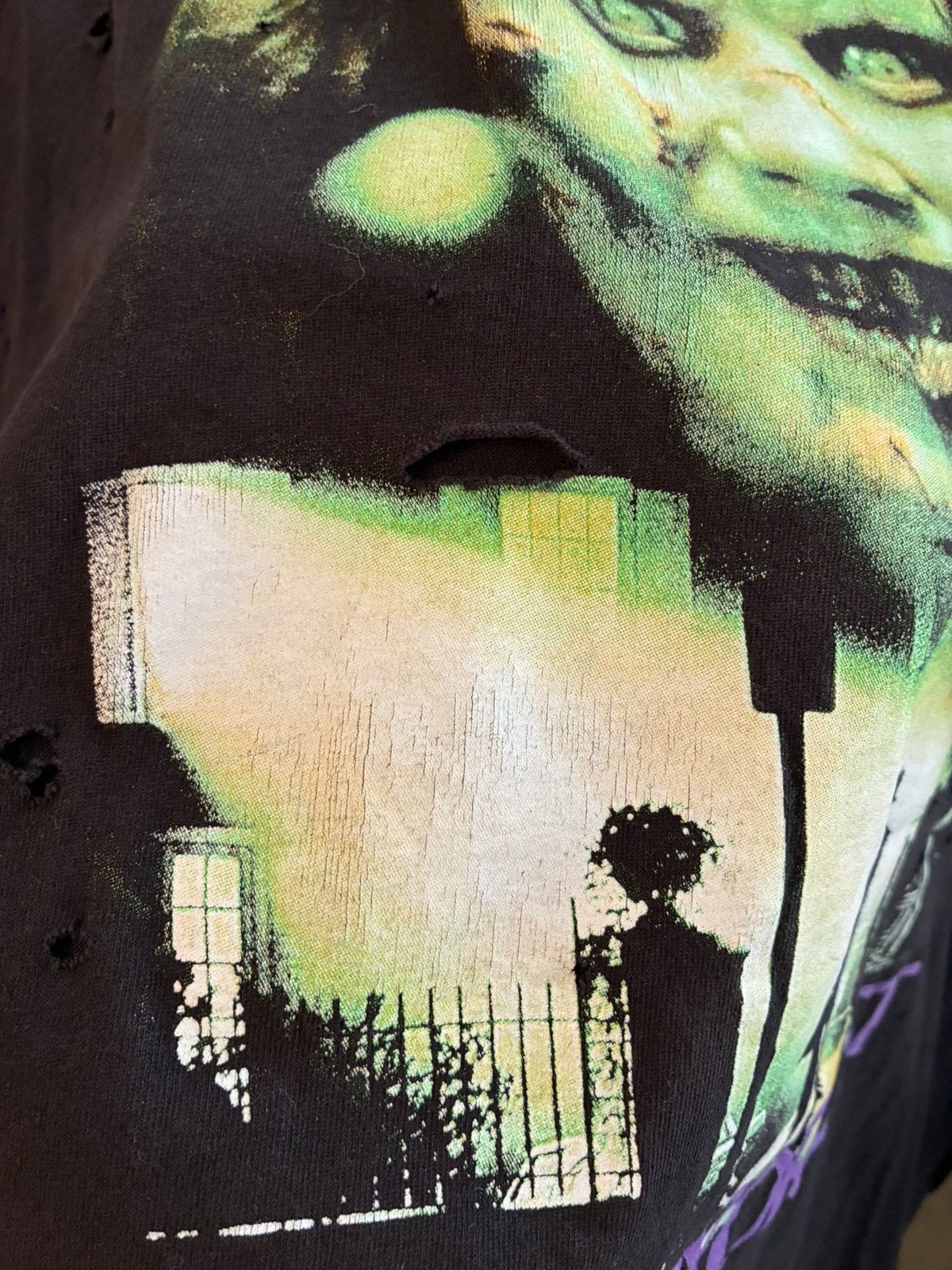 Vintage Vintage 90s distressed The Exorcist tee shirt Size US L / EU 52-54 / 3 - 6 Thumbnail