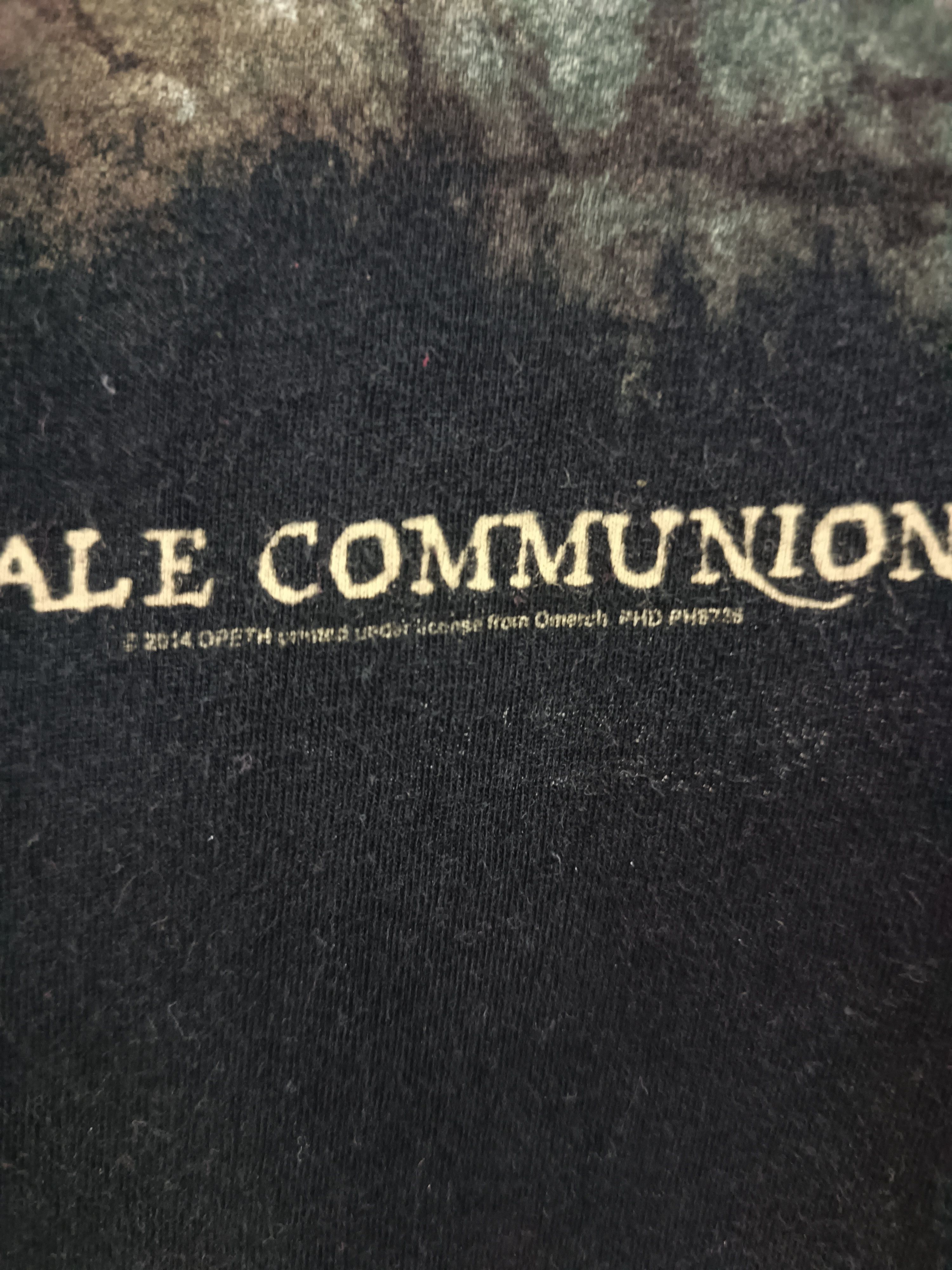 Band Tees VINTAGE '14 OPETH PALE COMMUNION TEE mastodon gojira ghost Size US M / EU 48-50 / 2 - 8 Thumbnail