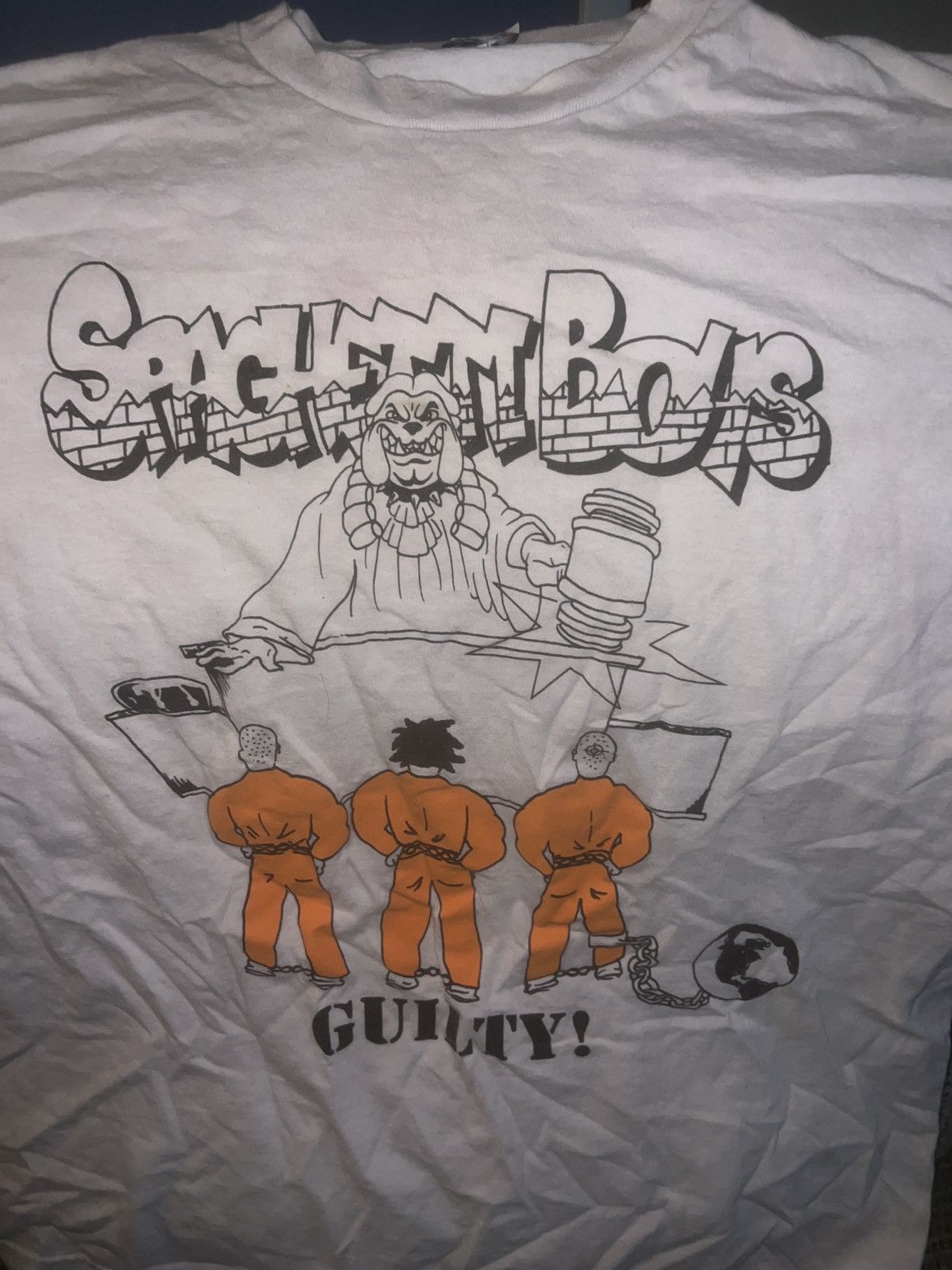 Spaghetti Boys Spaghetti Boys Guilty! Tee Size US XL / EU 56 / 4 - 2 Thumbnail