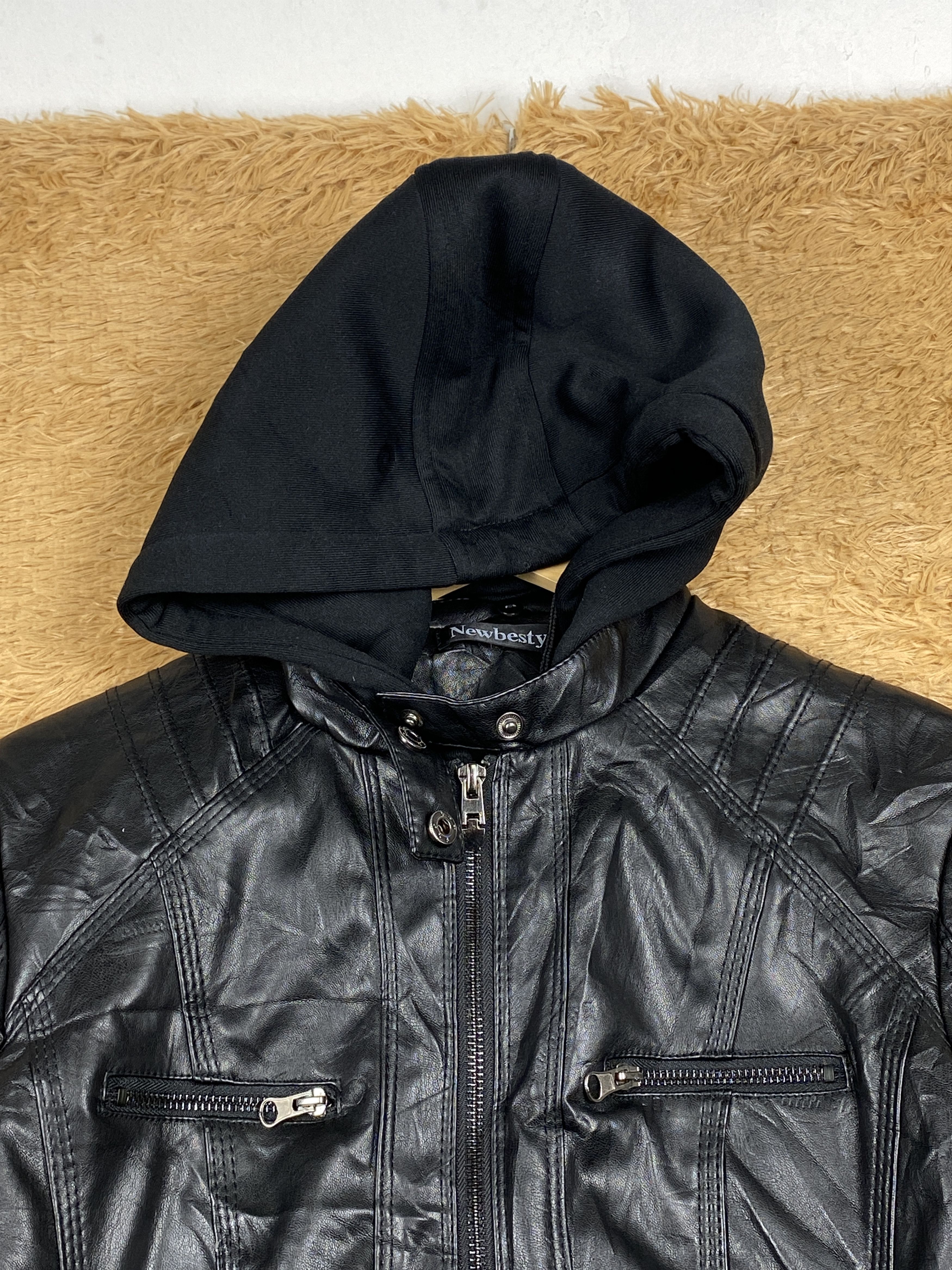 Japanese Brand Vintage Newbestyle Japanese Brand Hoodie Jacket J1692 Size US S / EU 44-46 / 1 - 3 Thumbnail
