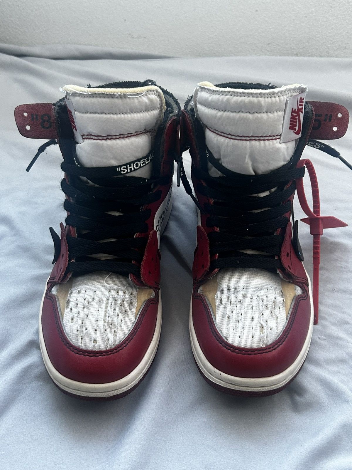 Nike × Off-White Off White Jordan 1 Chicago Size US 7.5 / EU 40-41 - 3 Thumbnail