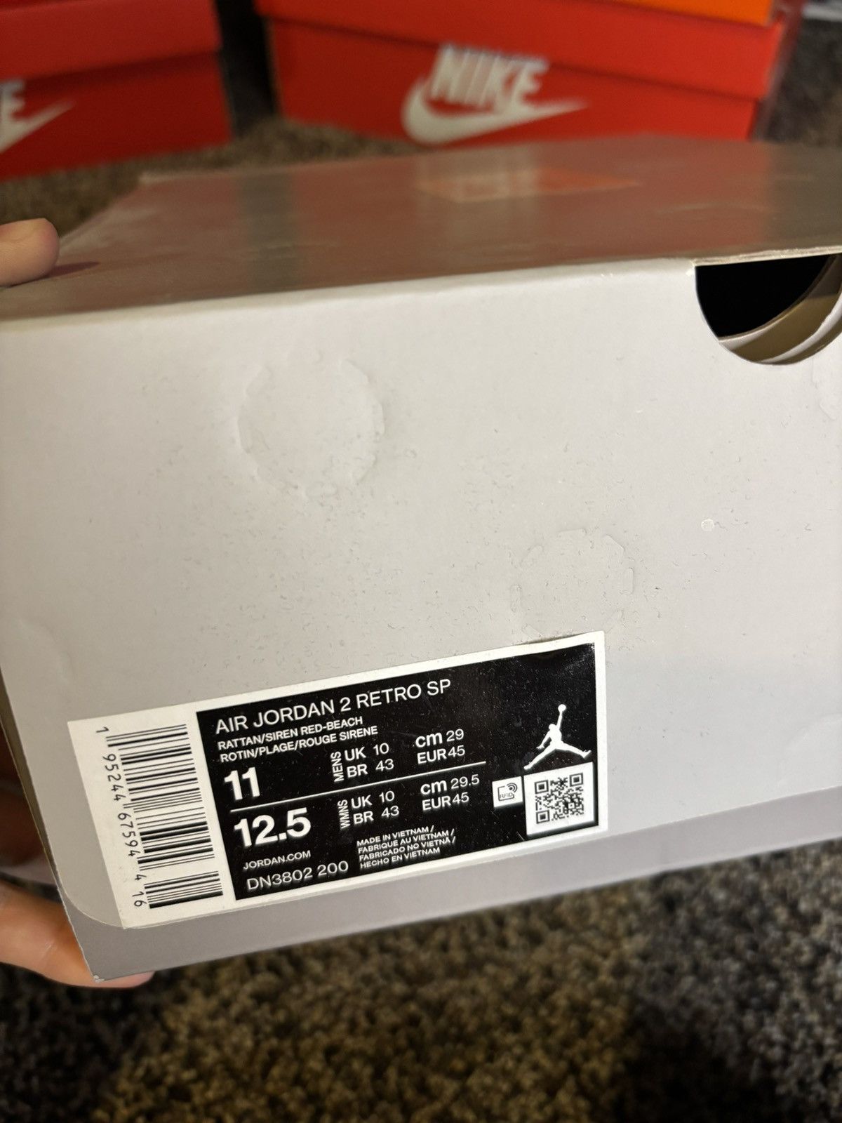 Jordan Brand × Union LA Union LA X Air Jordan 2 Retro SP ‘rattan’ Size US 11 / EU 44 - 12 Thumbnail