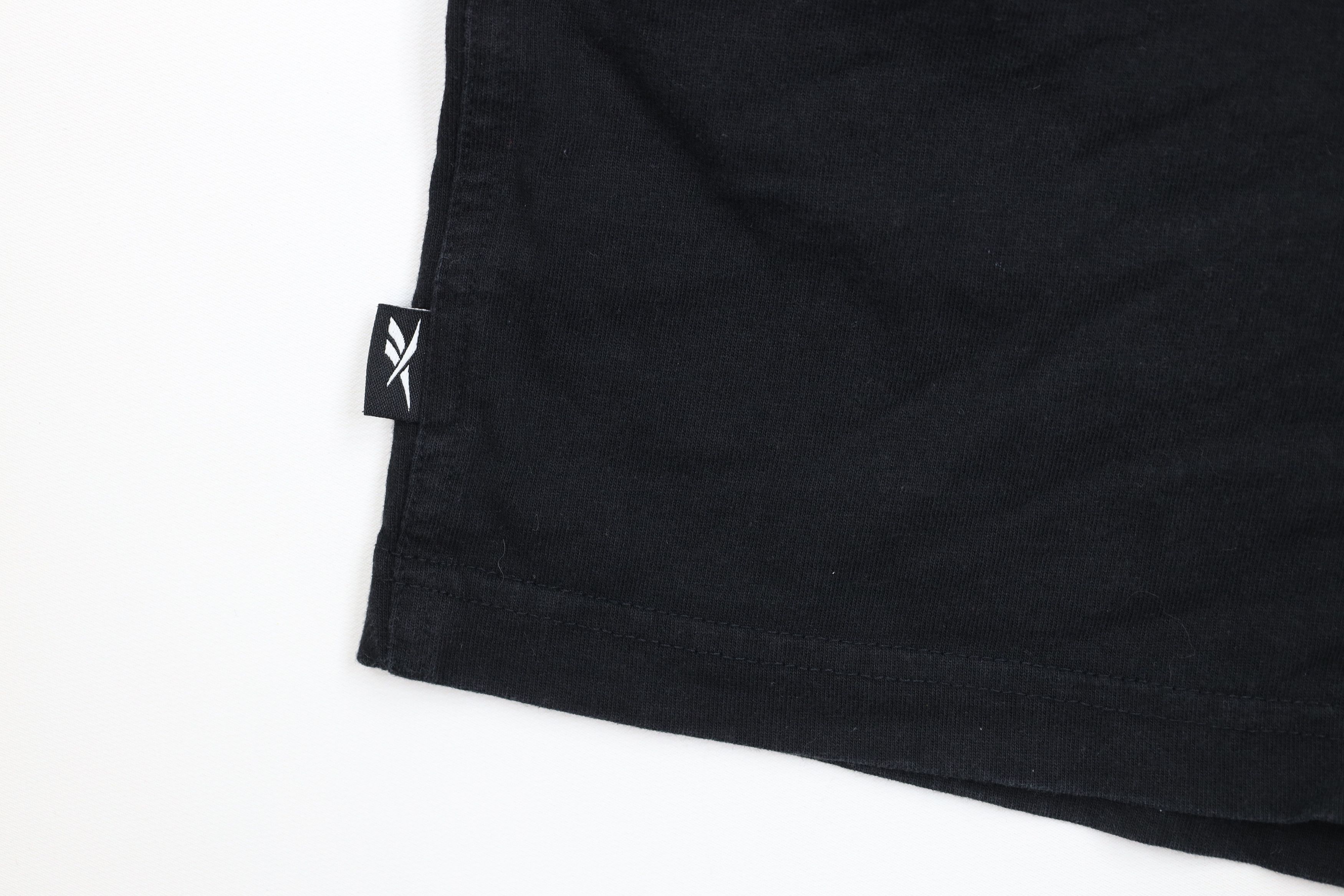 Reebok × Vintage Vintage 90s Reebok Spell Out Above Knee Shorts Black Cotton Size US 36 / EU 52 - 6 Thumbnail