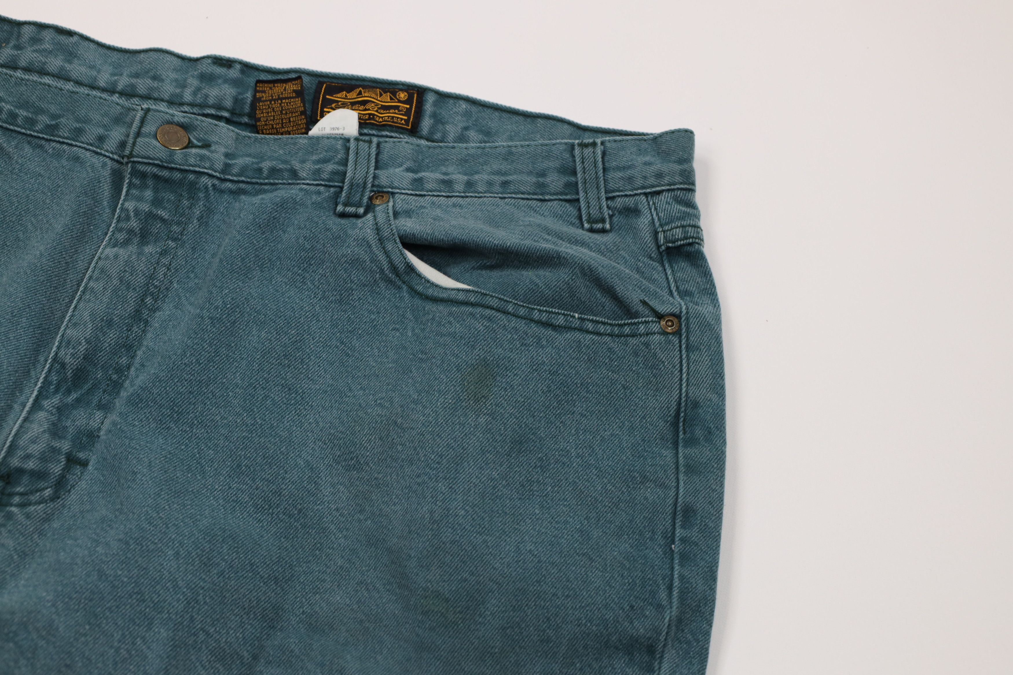 Eddie Bauer Vintage 90s Eddie Bauer Relaxed Fit Wide Leg Denim Jeans Size US 42 / EU 58 - 7 Thumbnail