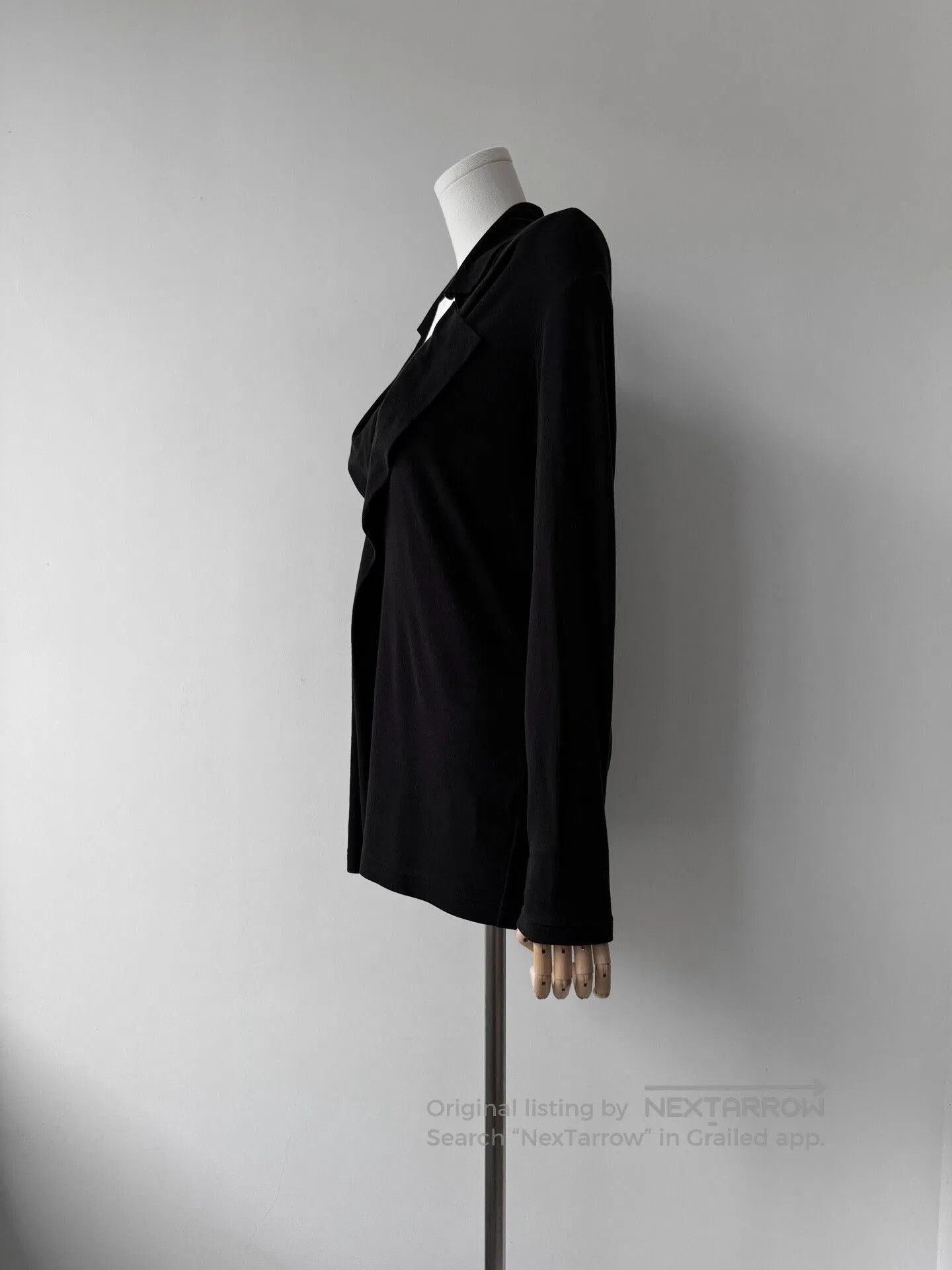 Yohji Yamamoto Yohji Yamamoto Asymmetric Cardigan Top. Size M / US 6-8 / IT 42-44 - 4 Thumbnail