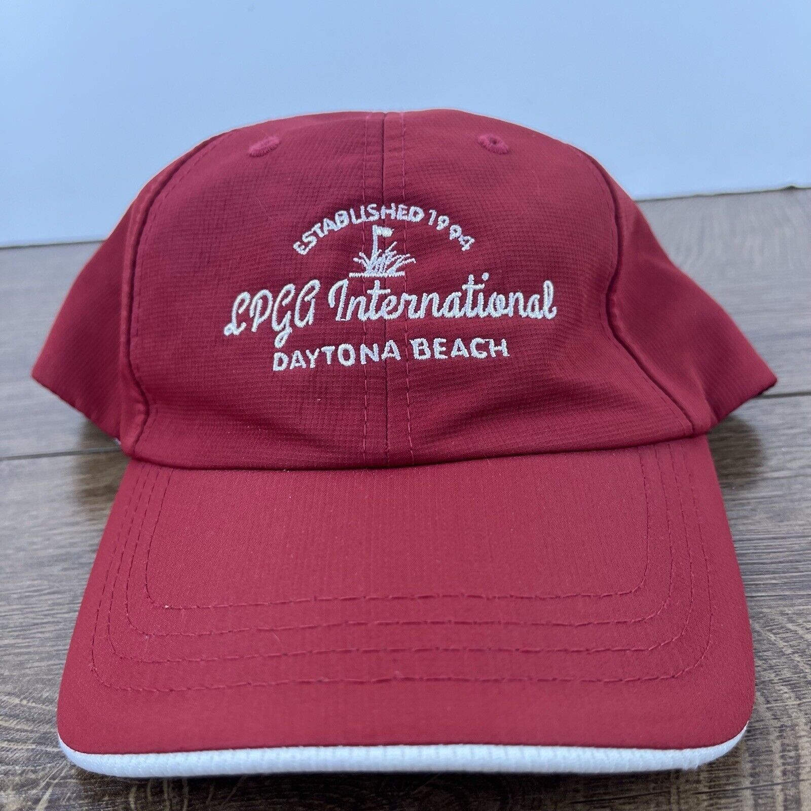 Other LPGG International Hat Daytona Beach Hat Red Adjustable Hat Size ONE SIZE - 2 Thumbnail