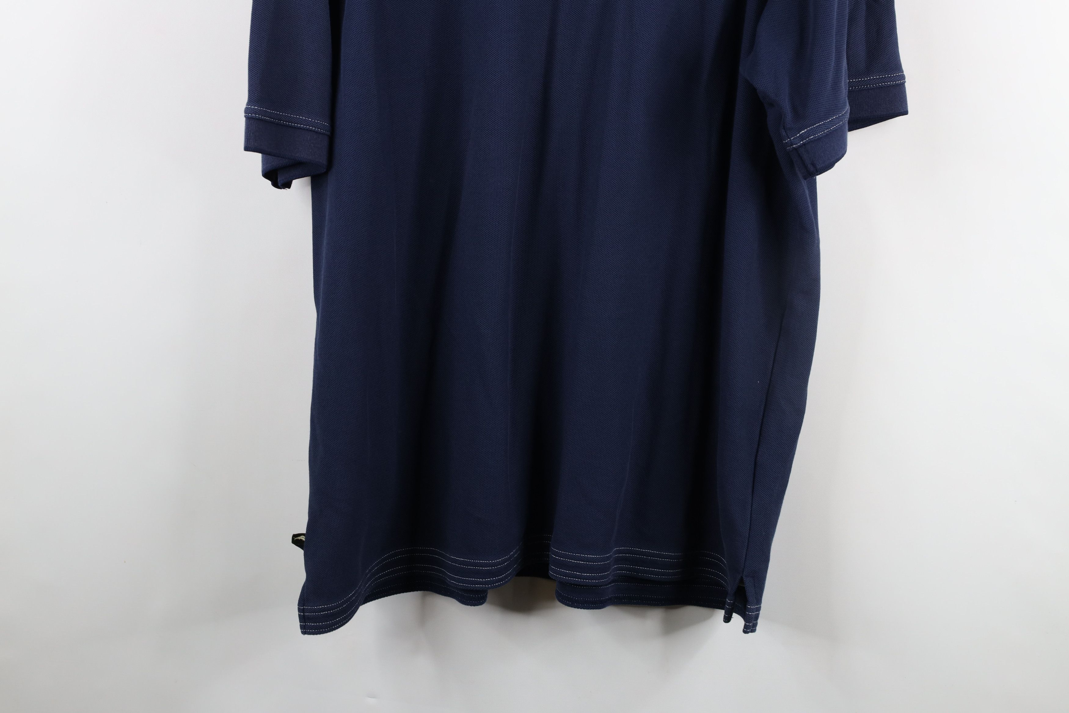 Tommy Bahama × Vintage Tommy Bahama Cotton Knit Collared Golf Polo Shirt Blue Size US XL / EU 56 / 4 - 12 Thumbnail