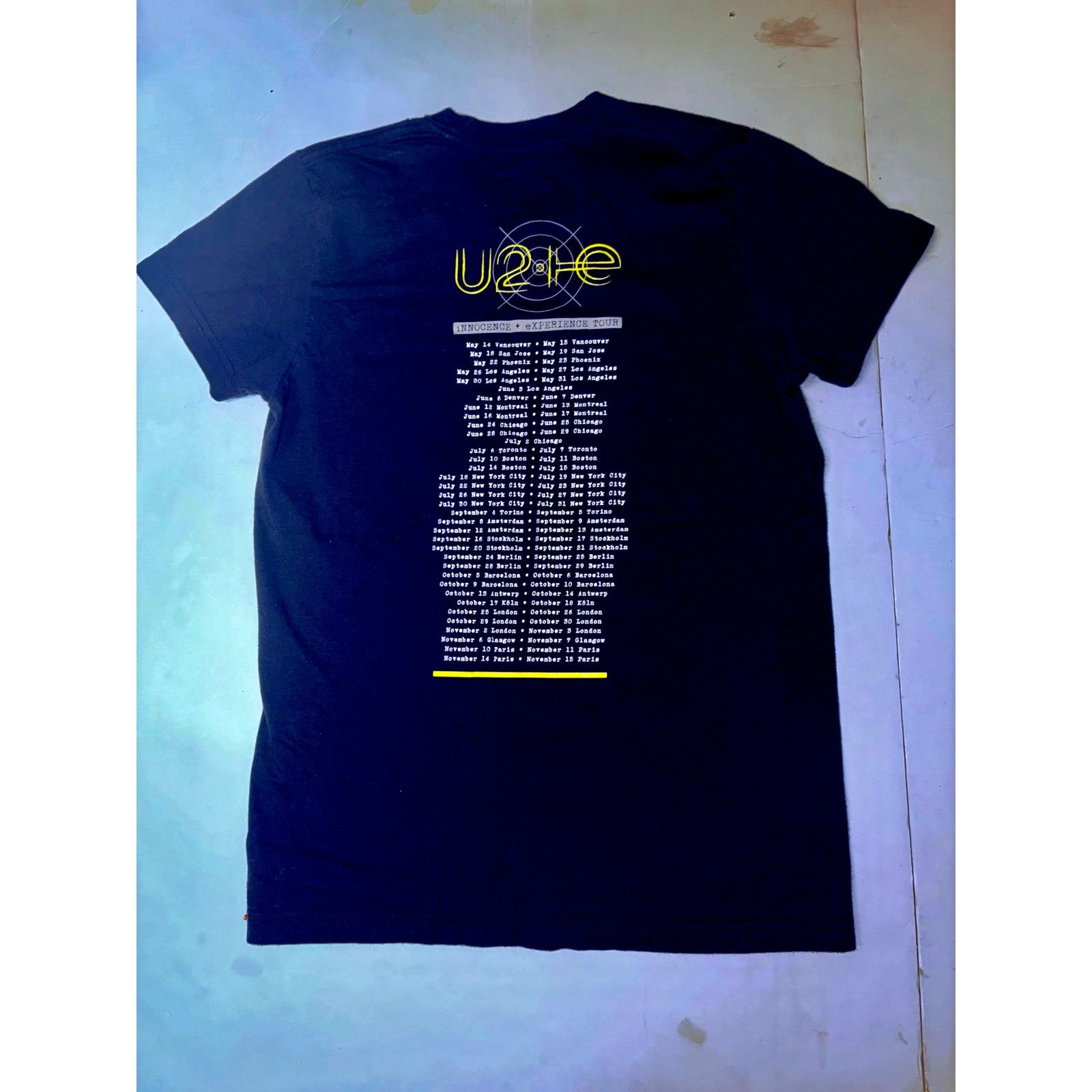 American Apparel U2 Innocence & Experience Tour 2015 M American Apparel Size US M / EU 48-50 / 2 - 2 Thumbnail