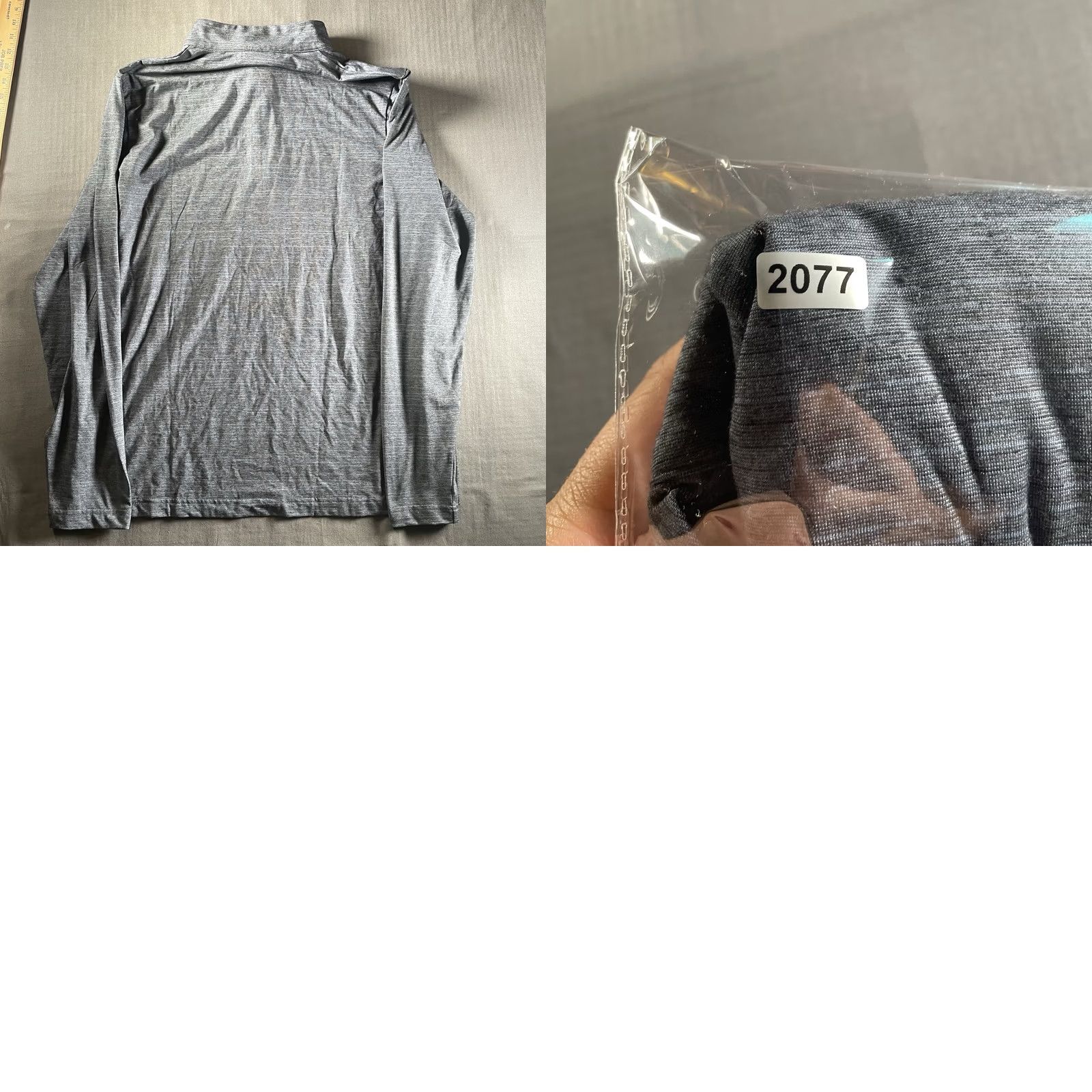 TravisMathew Travis Mathew Sweater Mens L Blue 1/4 Zip Mock Neck Activewear Golf Logo Pullover Regular Stetch Size US L / EU 52-54 / 3 - 8 Thumbnail