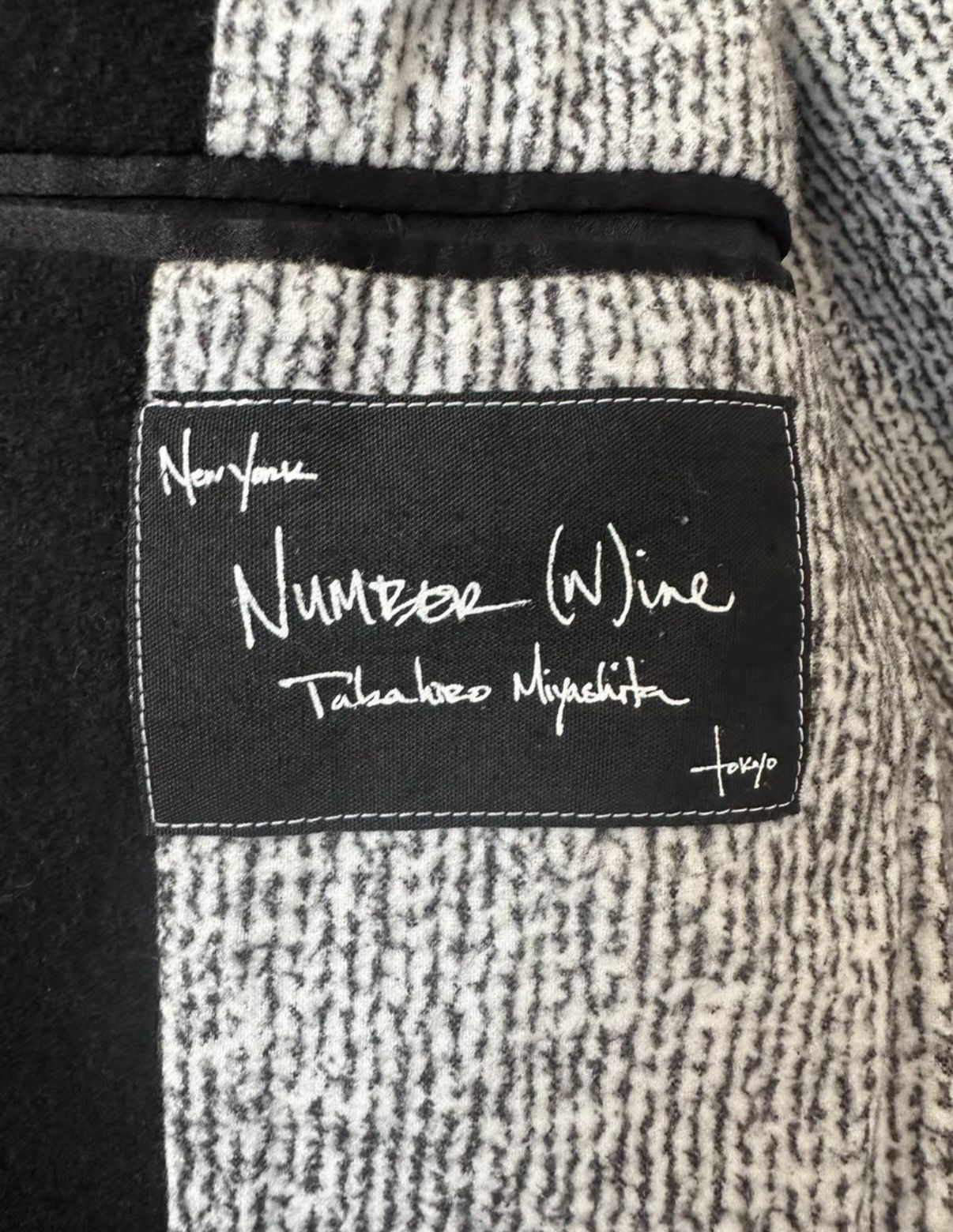 Number (N)ine Number (N)ine 07AW Love God Murder Suit Jacket Size US L / EU 52-54 / 3 - 3 Thumbnail