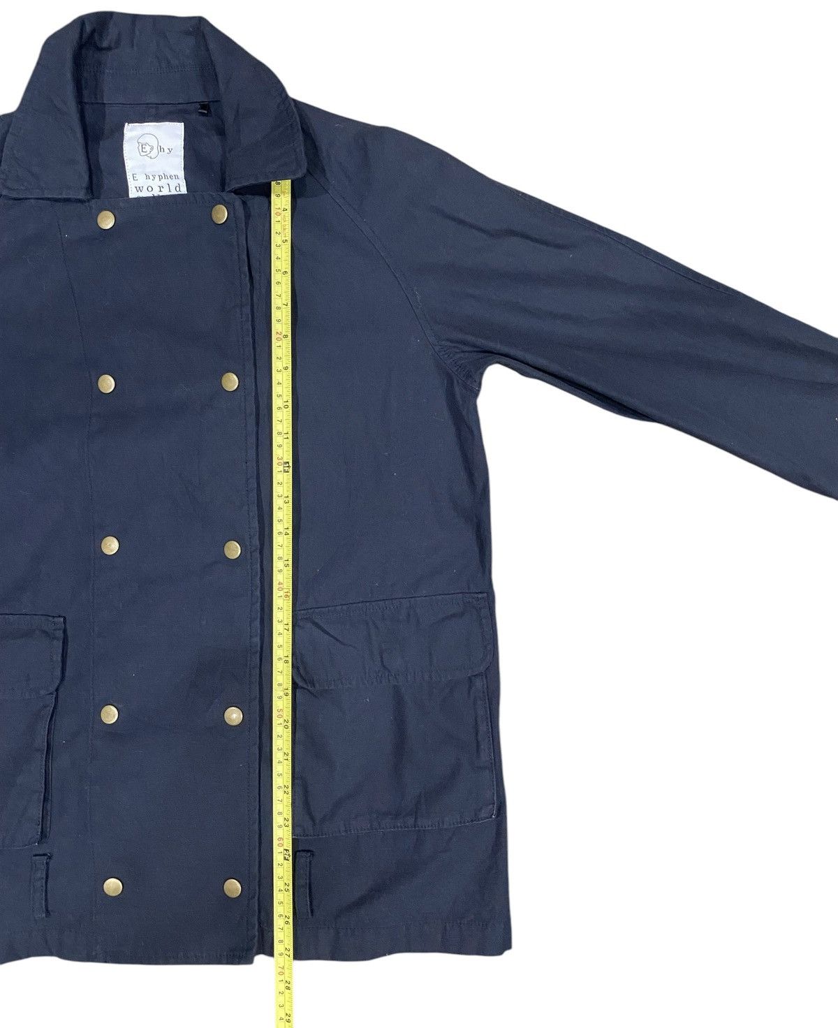 If Only Was True E HYPHEN World Gallery Double Breasted Jacket Size US M / EU 48-50 / 2 - 14 Thumbnail