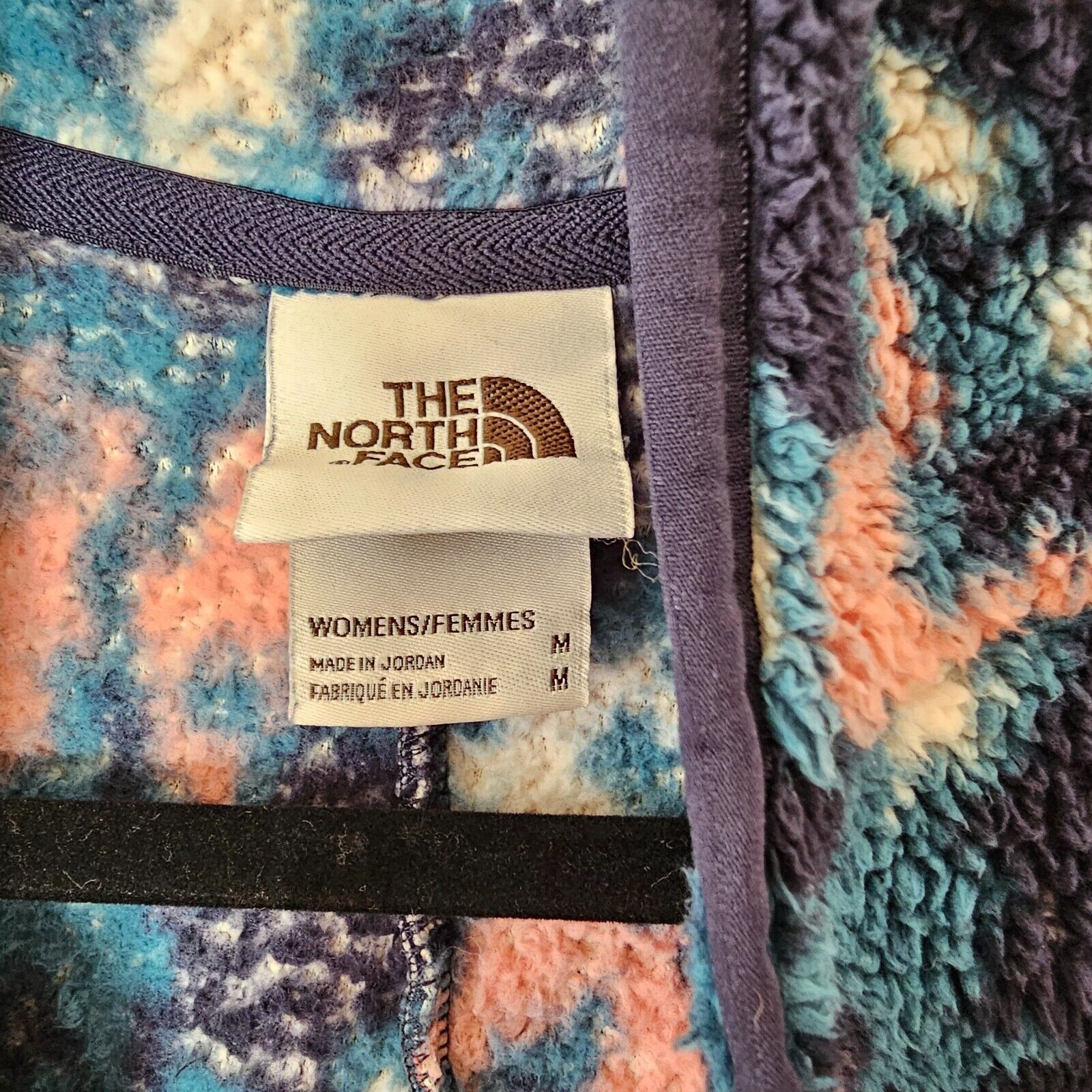 The North Face Northface Campshire Abstract Floral Zip Fleece Jacket Med Size M / US 6-8 / IT 42-44 - 5 Thumbnail