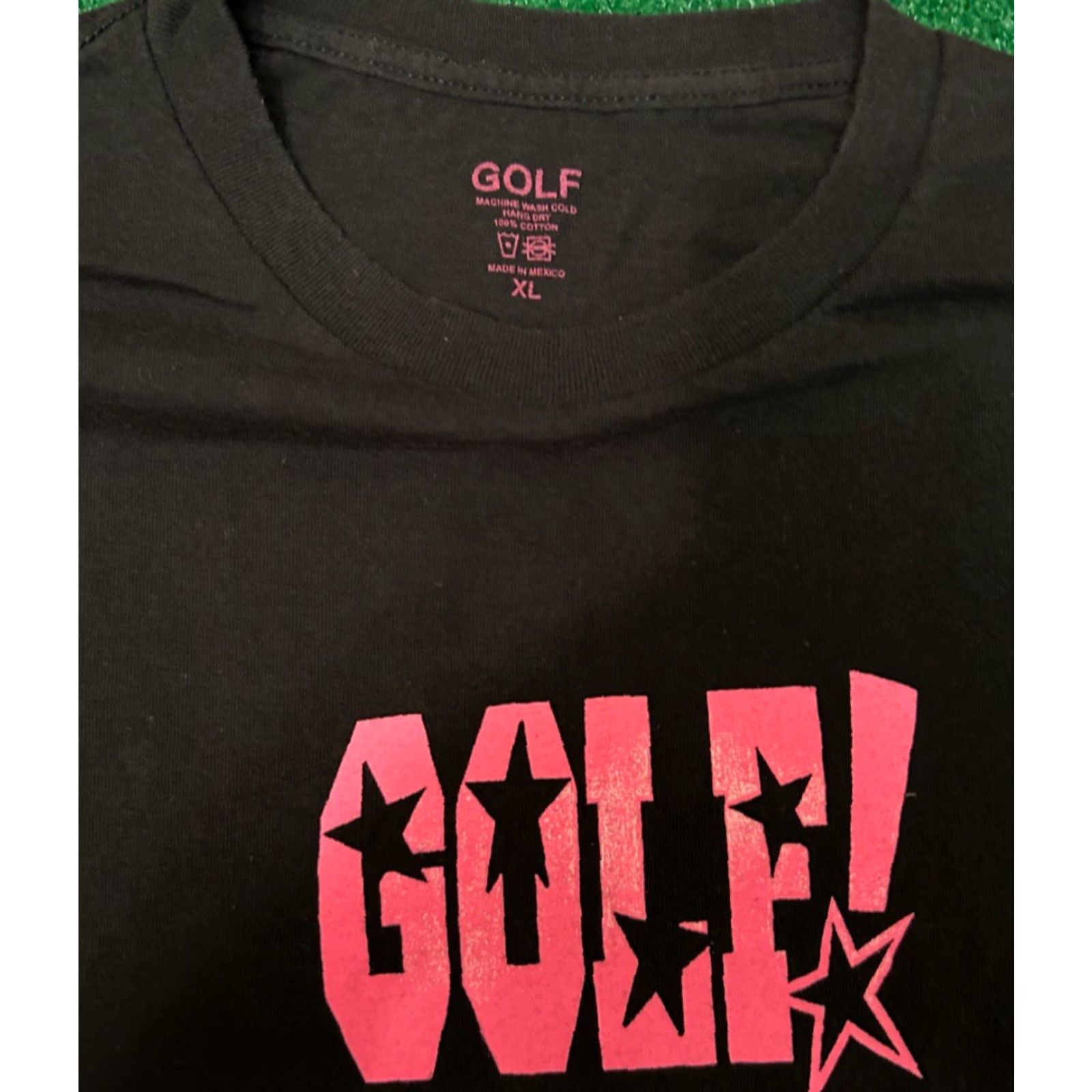 Golf Wang VINTAGE GOLF Wang Whacko Tee Logo Shirt Mens XL Black Pink T-Shirt Hip Hop Streetwear GOLF Wang Whacko Tee Logo Shirt Mens XL Black Pink Size US XL / EU 56 / 4 - 2 Thumbnail
