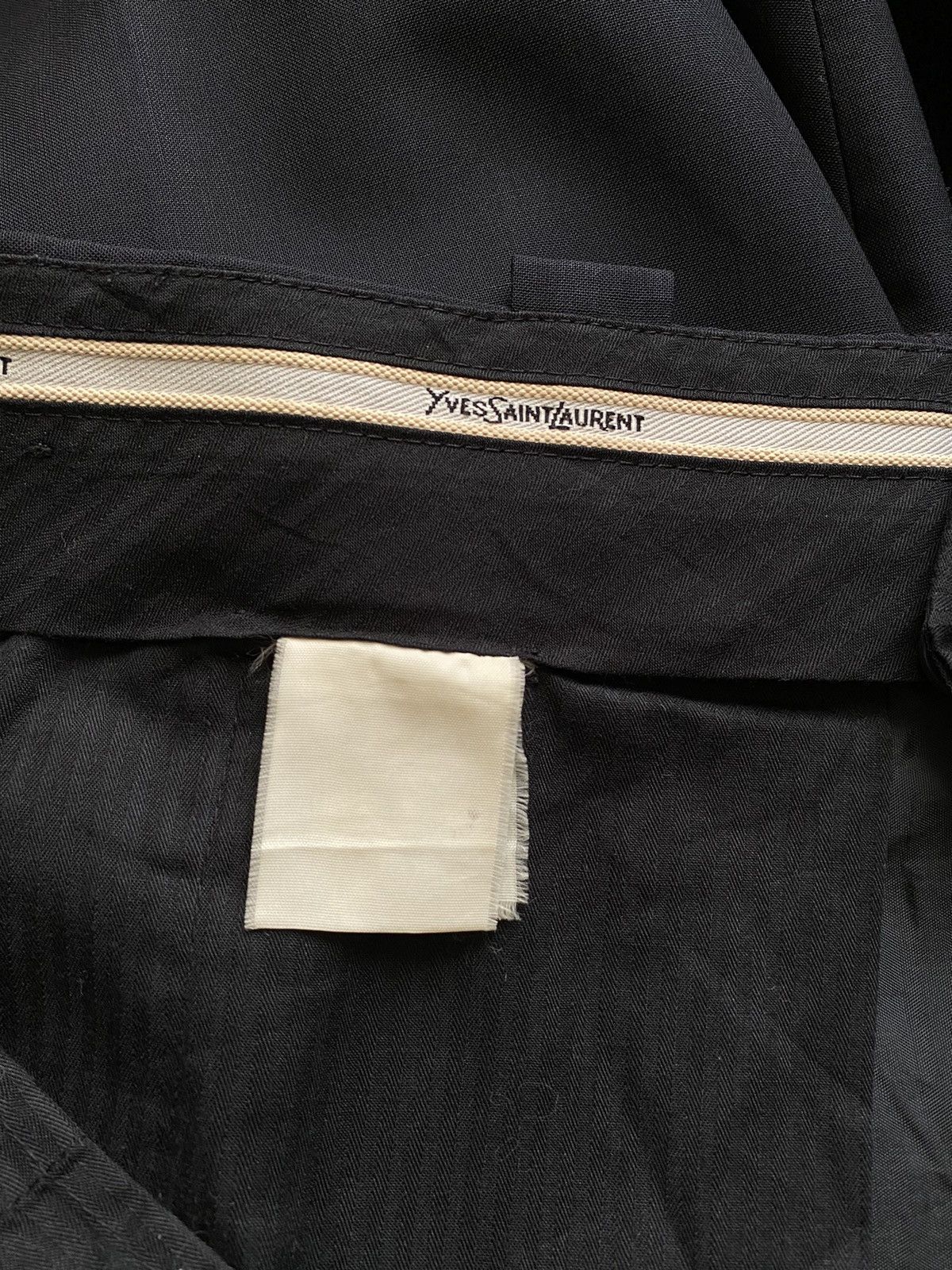 Yves Saint Laurent YVES SAINT LAURENT YSL Men Black Formal Trousers Pants Size US 37 - 16 Thumbnail