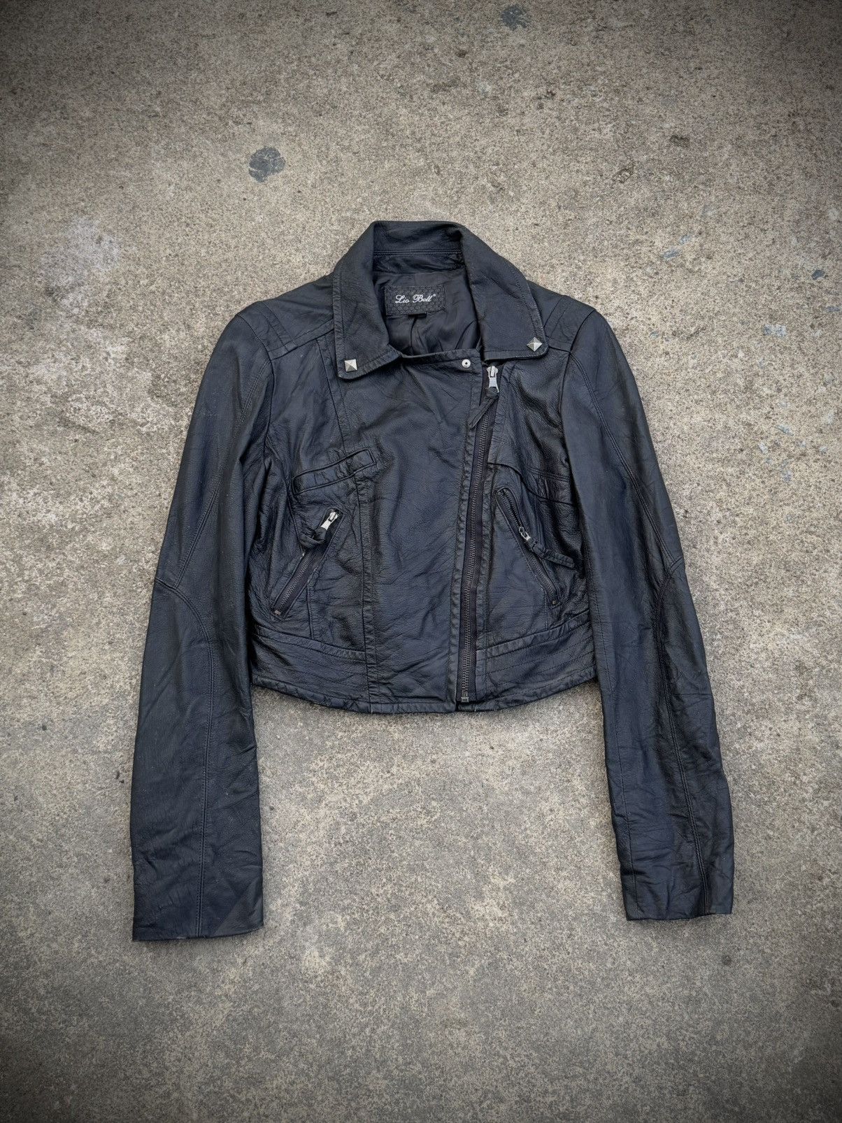 Ekam Leather Biker Jacket Japanese Brand Asymmetrical 14th Styled Size US S / EU 44-46 / 1 - 2 Thumbnail