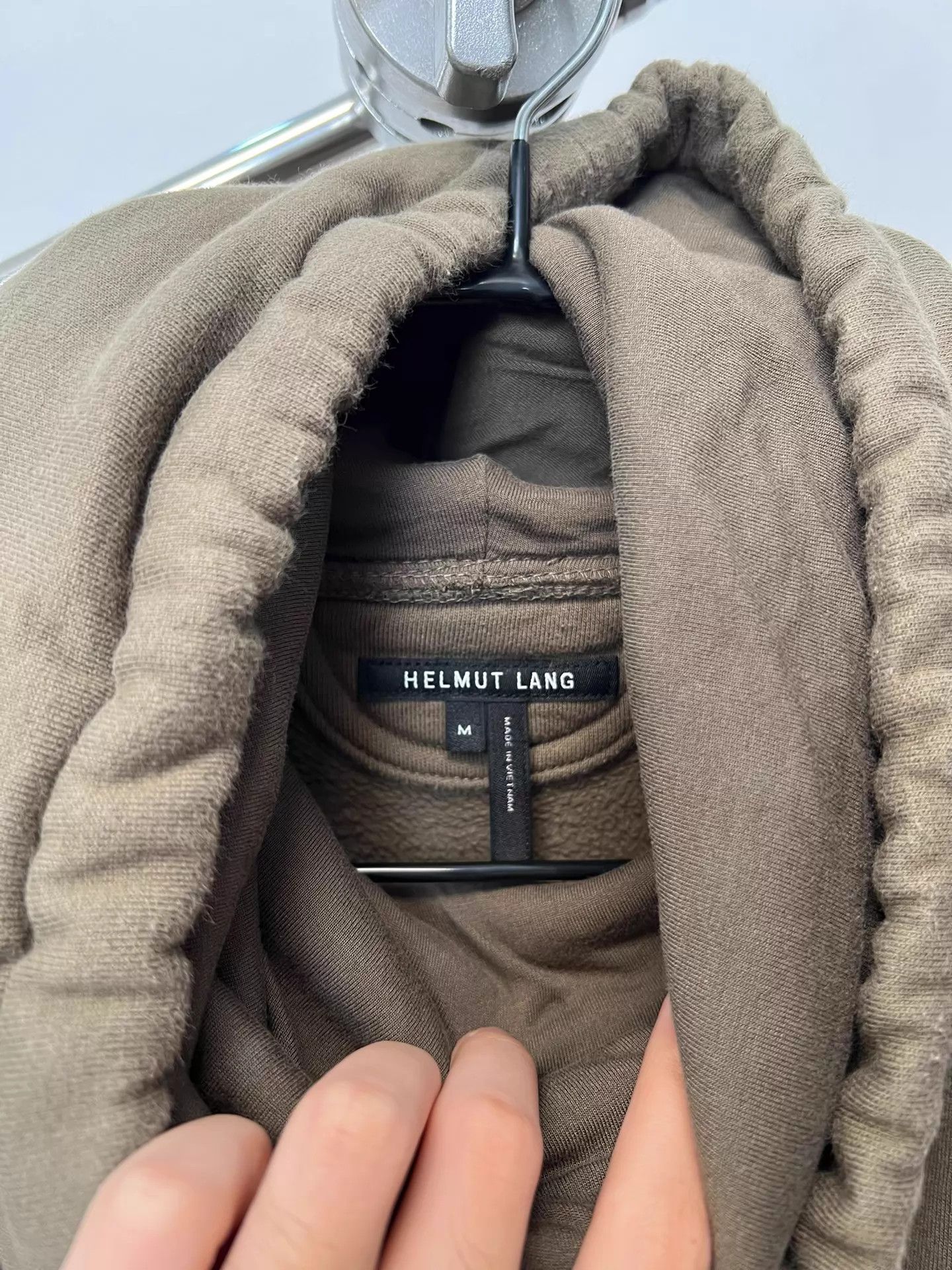 Helmut Lang Helmut Lang Scarf Drawstring Collar Oversized Sweatets Size US M / EU 48-50 / 2 - 5 Thumbnail