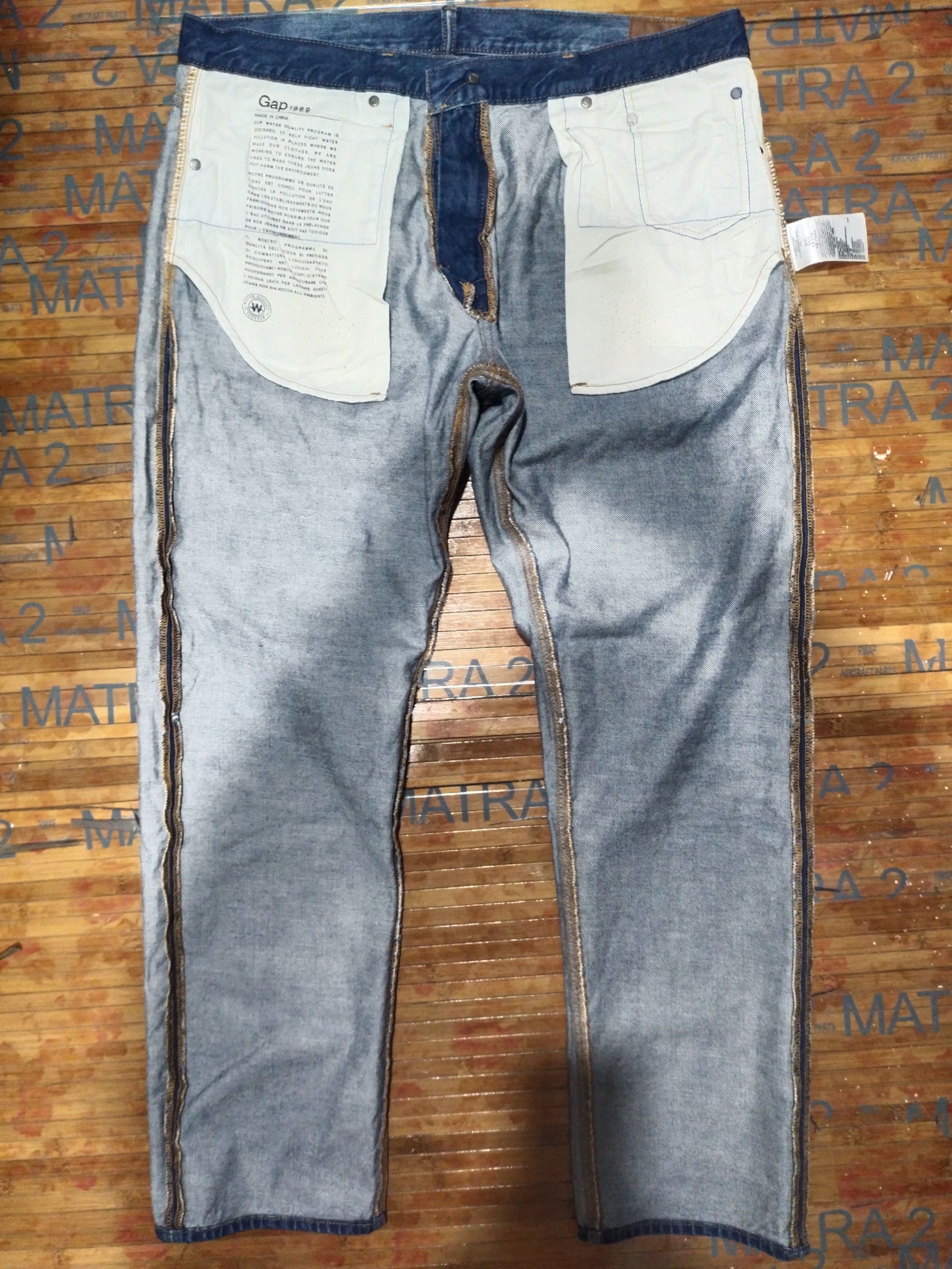 Gap × Standard Cloth × Vintage Gap 1969 "Vintage" Standard Taper Sz 36" Size US 36 / EU 52 - 15 Thumbnail