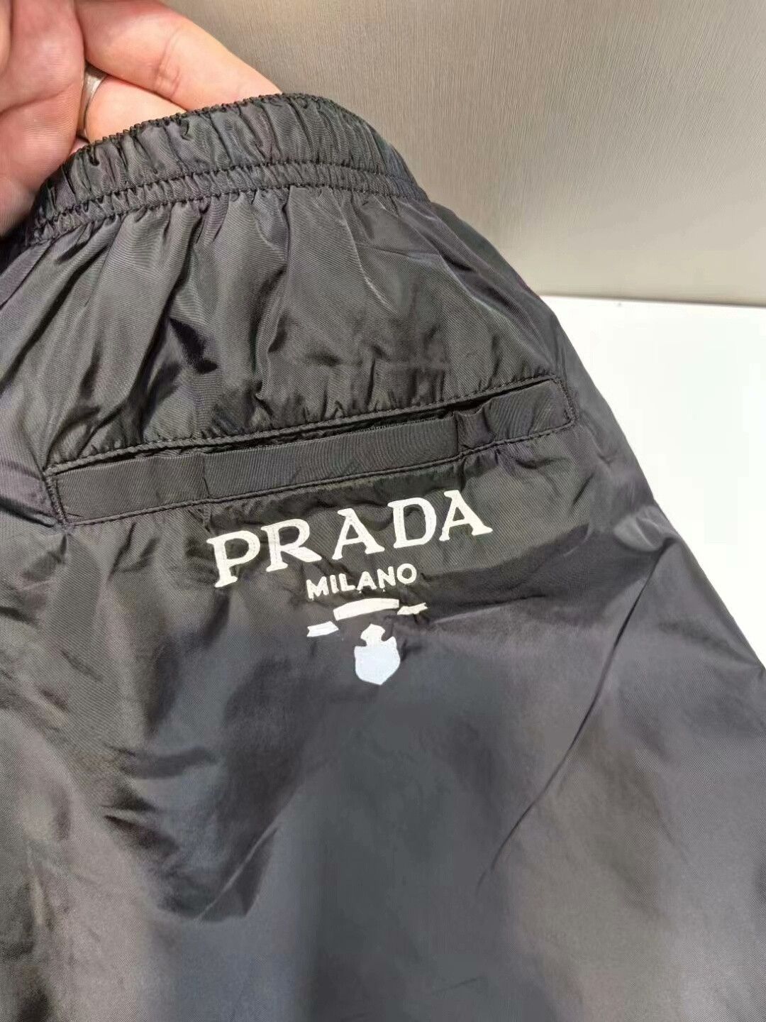 Prada Prada Men's Black Casual Beach Shorts Size US 30 / EU 46 - 4 Thumbnail