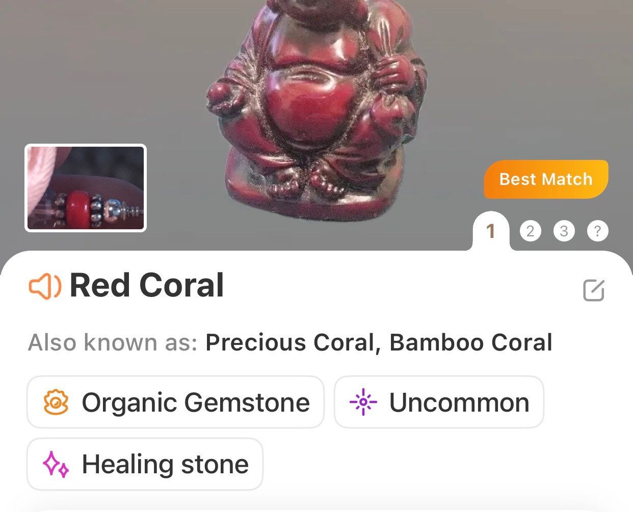 Handmade Handcrafted red coral aurora borealis crystal necklace set Size ONE SIZE - 7 Thumbnail