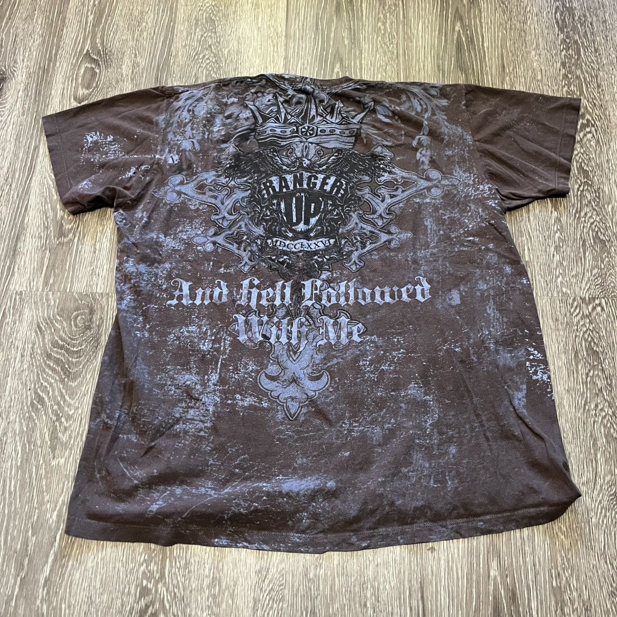 Affliction × Vintage Y2K affliction streetwear AOP gothic baggy Jesse pinkman XXL Size US XXL / EU 58 / 5 - 6 Thumbnail