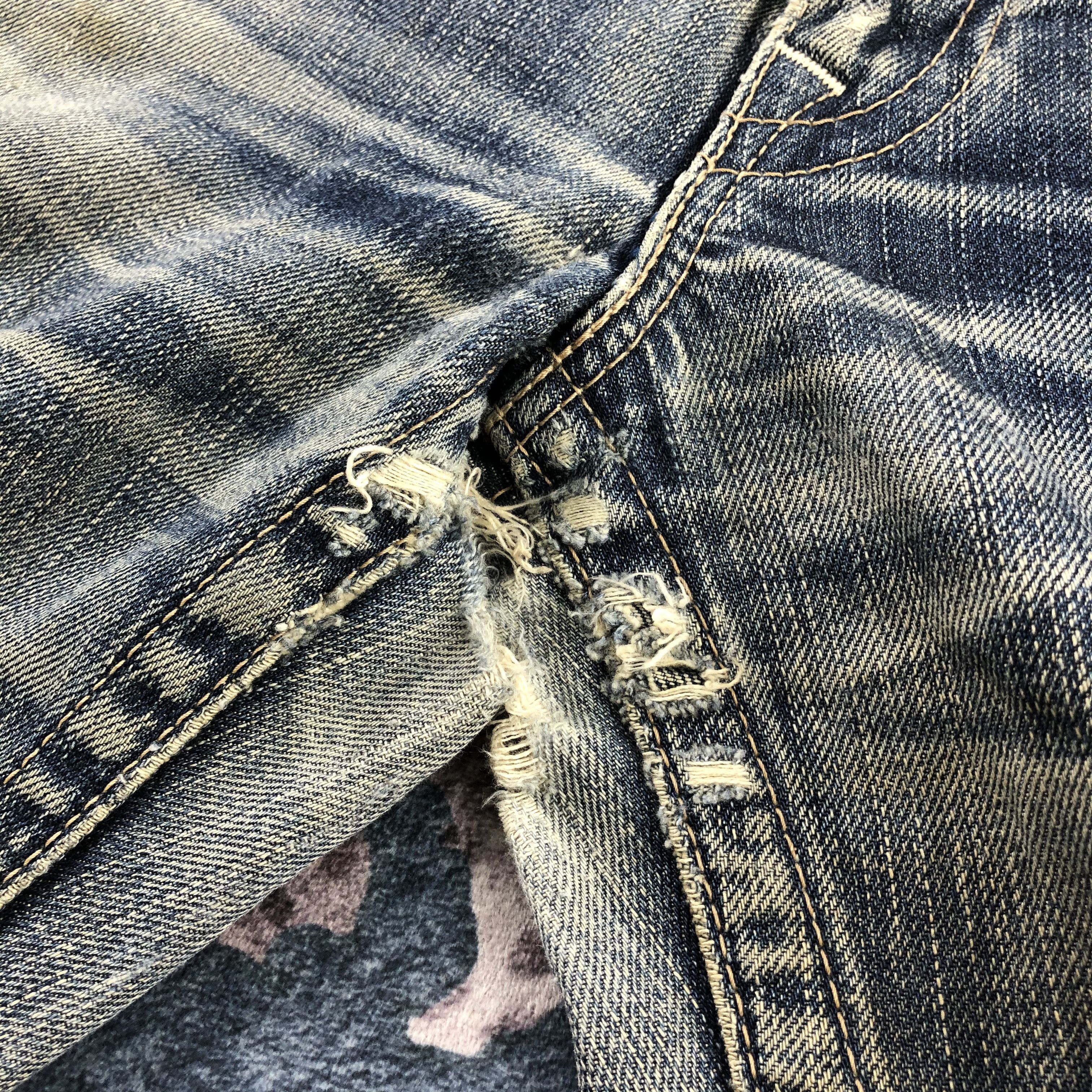 Levi's × Vintage 90s Vintage Blue Wash Levis 502 Jeans-JM2771 Size US 34 / EU 50 - 10 Thumbnail