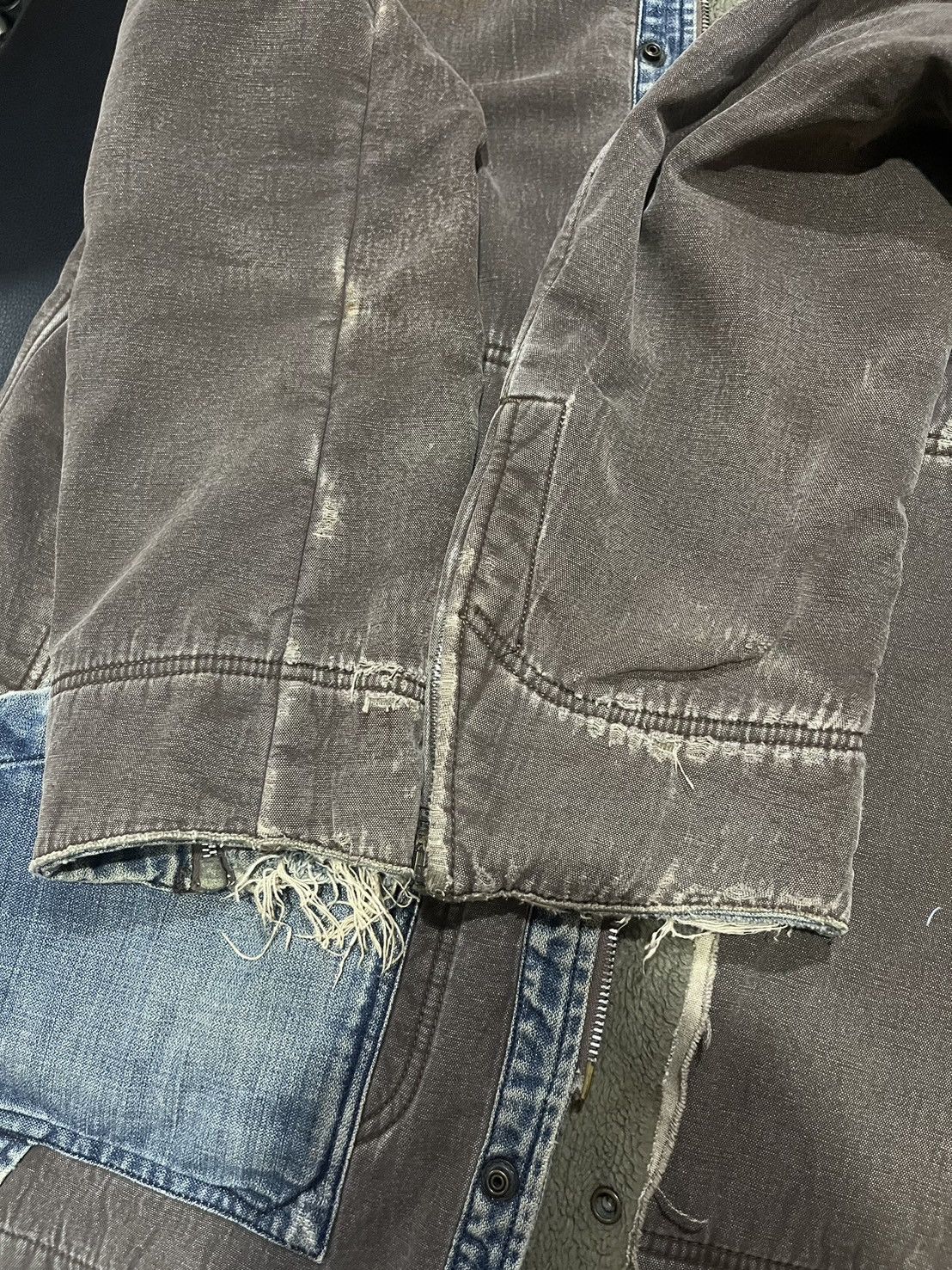 Diesel × Vintage Vintage diesel sicherheitsbekleidung faded distressed jacket Size US S / EU 44-46 / 1 - 15 Thumbnail