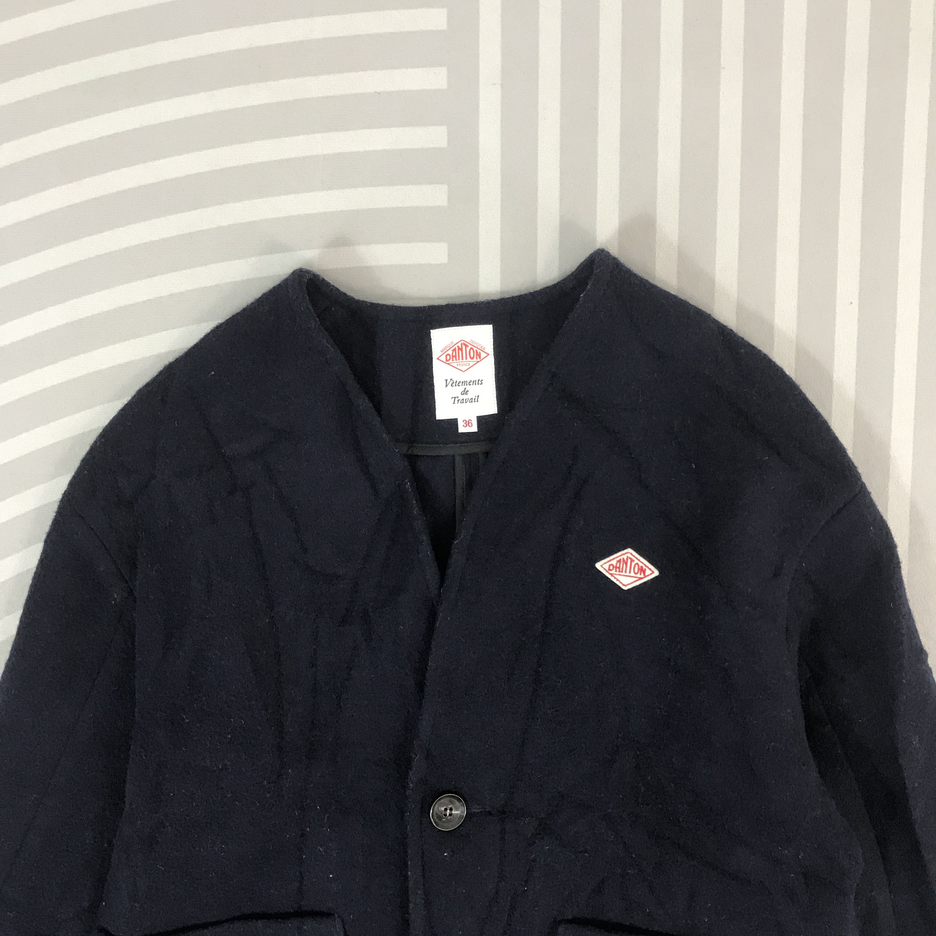 Danton Vintage Danton Japan Wool Button Jacket Size US L / EU 52-54 / 3 - 2 Thumbnail