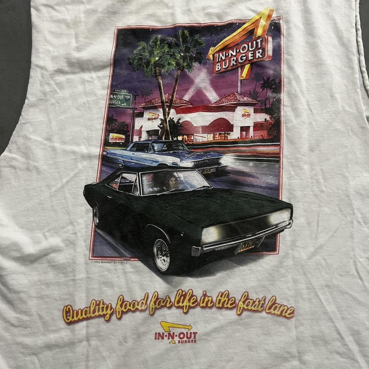 Vintage Vintage Y2K/2000s 2003 IN-N-Out Burger Tank Top! Size US L / EU 52-54 / 3 - 2 Thumbnail