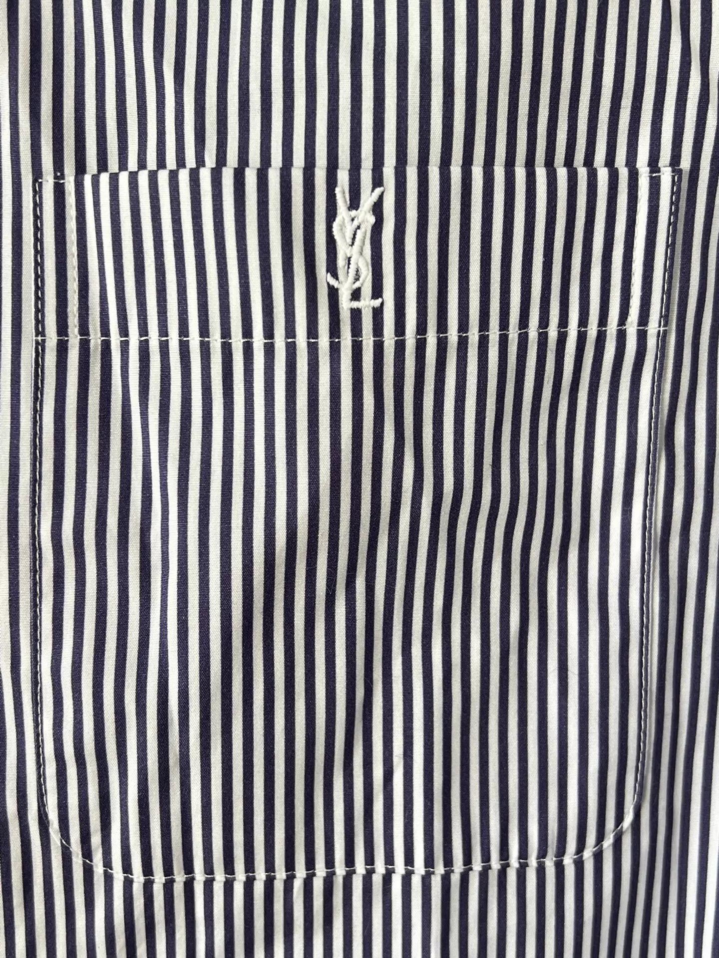 Yves Saint Laurent YSL color blocked logo short jacket women's black Size XS / US 0-2 / IT 36-38 - 5 Thumbnail