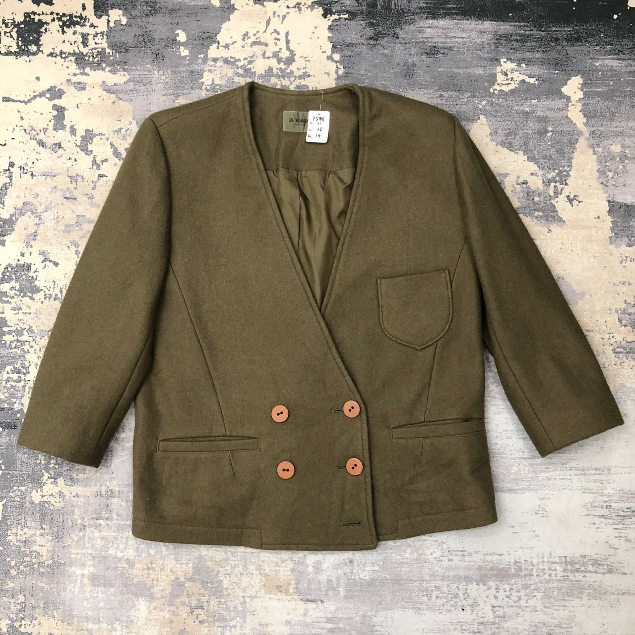 Designer × Vintage Y598 LAUTREAMONT POUR FEMME BLAZERS Size L / US 10 / IT 46 - 1 Thumbnail