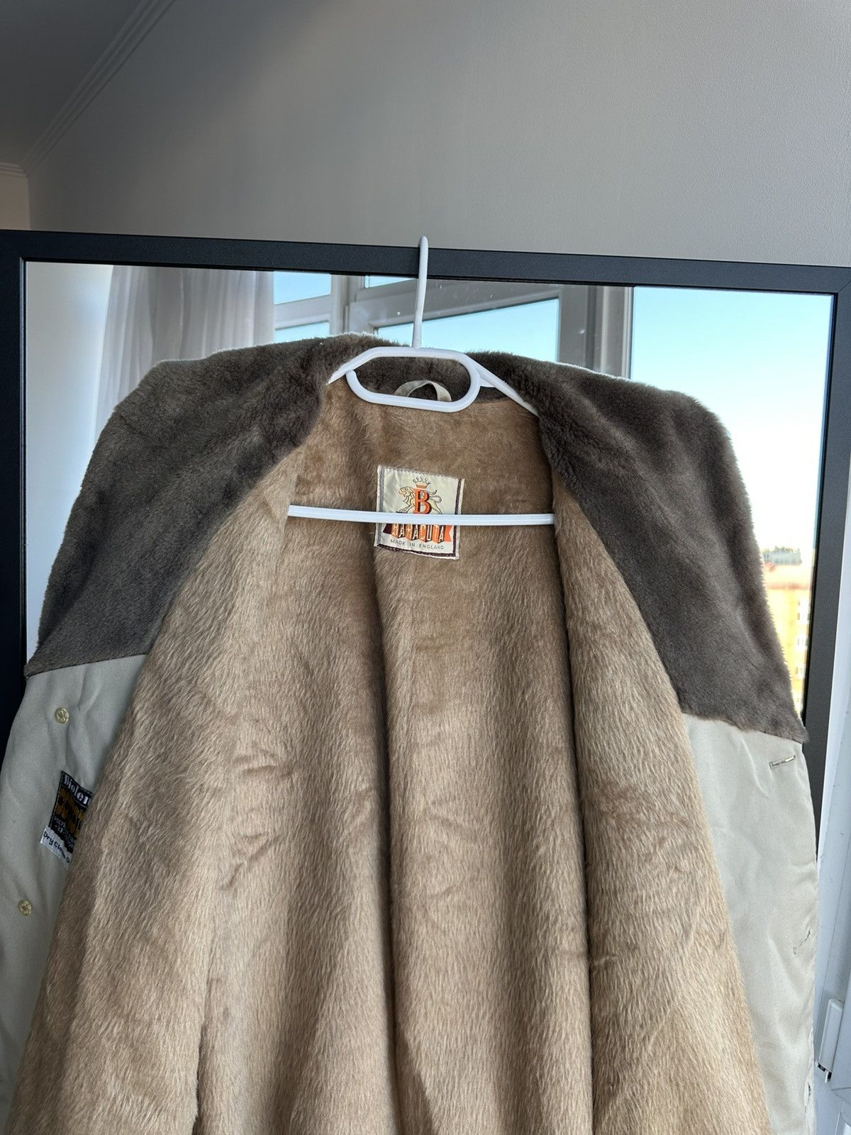 Baracuta Vintage Baracuta Made in England Faux Mouton Lined Overcoat Size US L / EU 52-54 / 3 - 8 Thumbnail