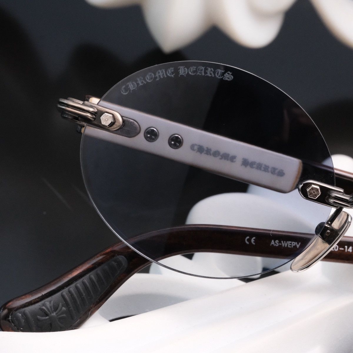 Chrome Hearts CHROME HEARTS DEEP II SUNGLASSES Size ONE SIZE - 3 Thumbnail