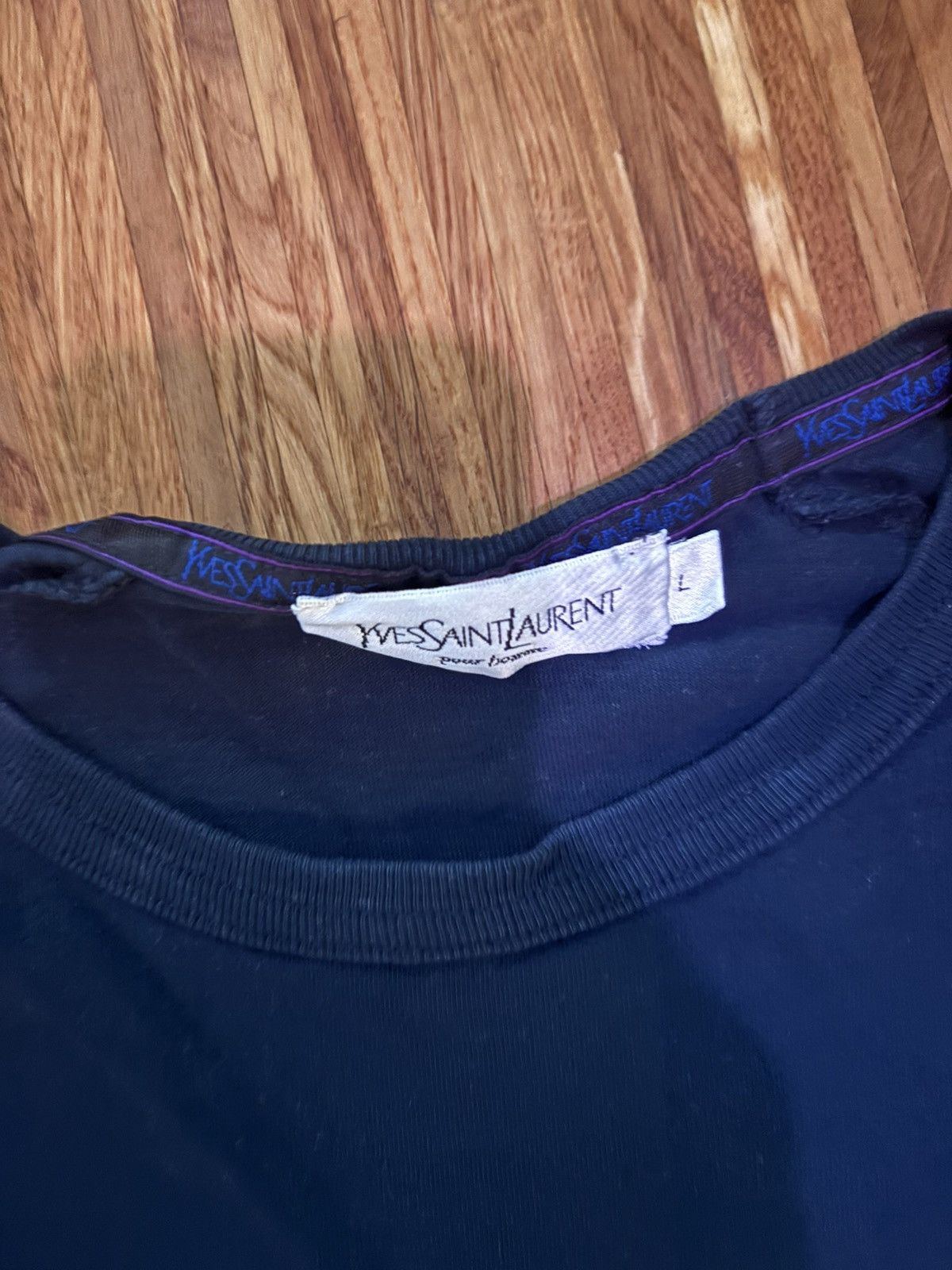Yves Saint Laurent Yves-Saint Laurent Longsleeve Size US XL / EU 56 / 4 - 2 Thumbnail