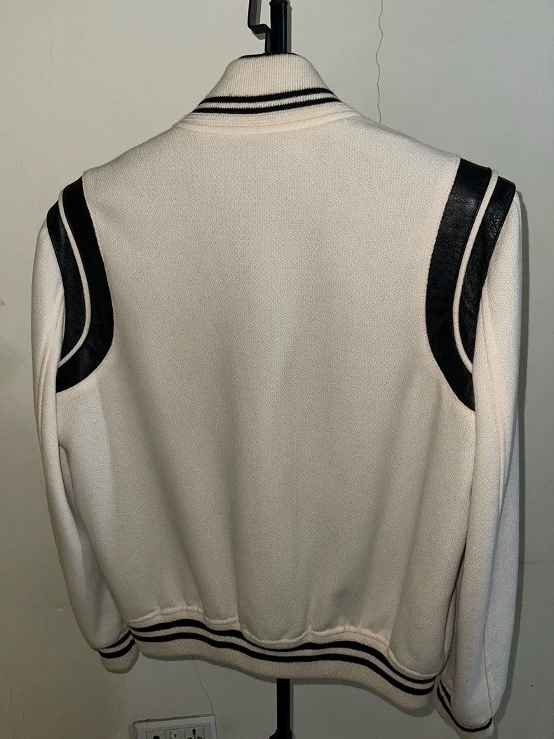 Saint Laurent Paris Saint Laurent 22fw black and white stitching Teddy jacket 2 Size US M / EU 48-50 / 2 - 4 Thumbnail