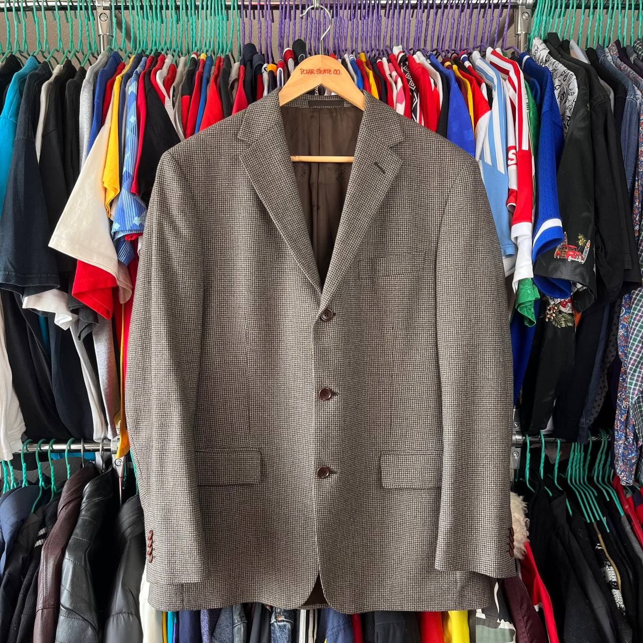 Boggi Boggi Milano x Lanificio Di Tollegno Wool Gray Blazer Size 54R - 1 Thumbnail