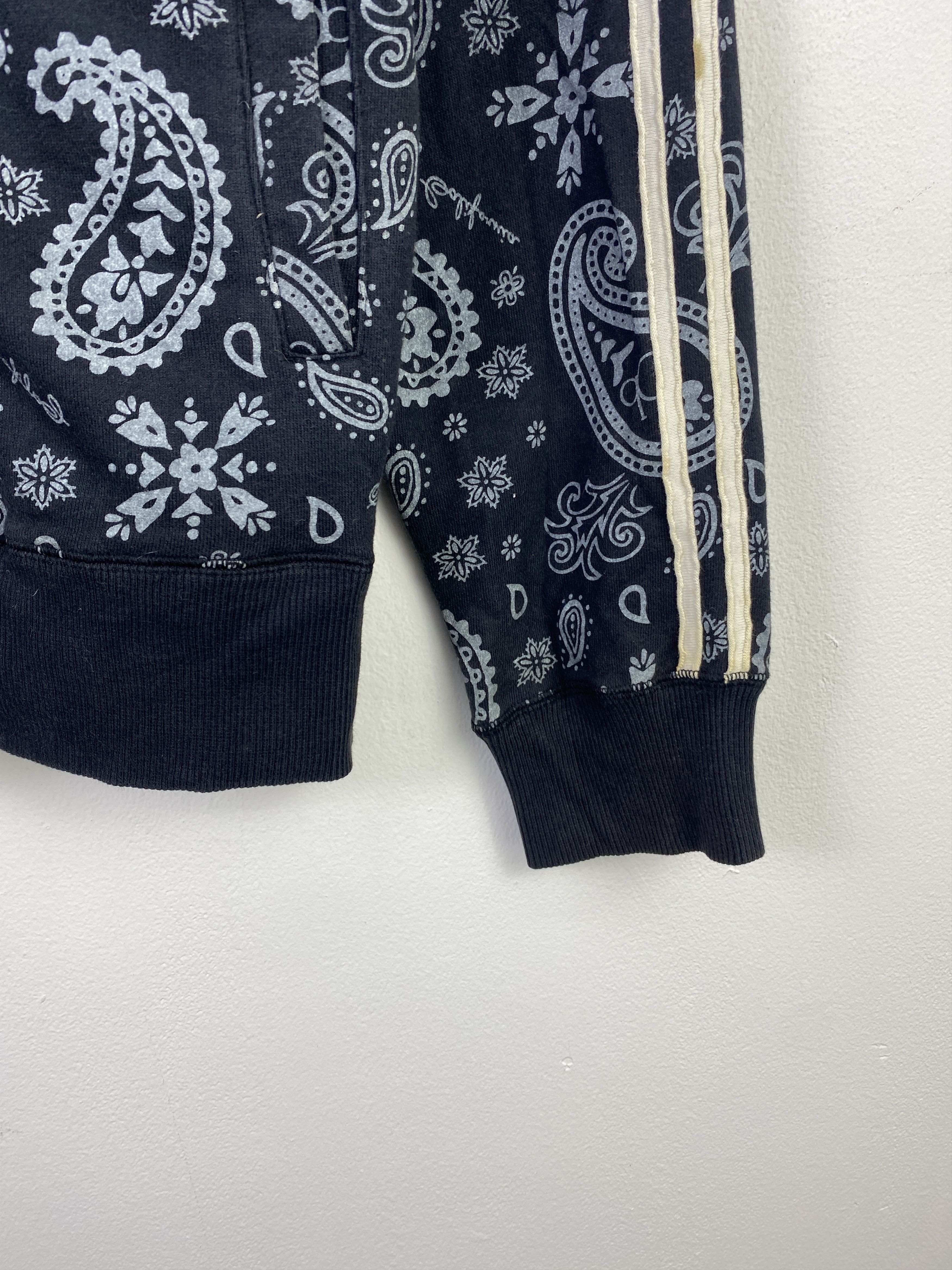 Ocean Pacific Vintage Ocean Pacific Paisley Zipper Up Sweater SH0340 Size US L / EU 52-54 / 3 - 11 Thumbnail