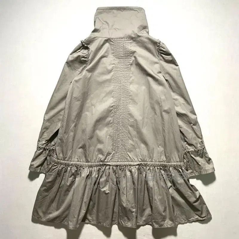 Burberry Burberry Silver Cotton Mid-Length Coat. Size M / US 6-8 / IT 42-44 - 1 Thumbnail
