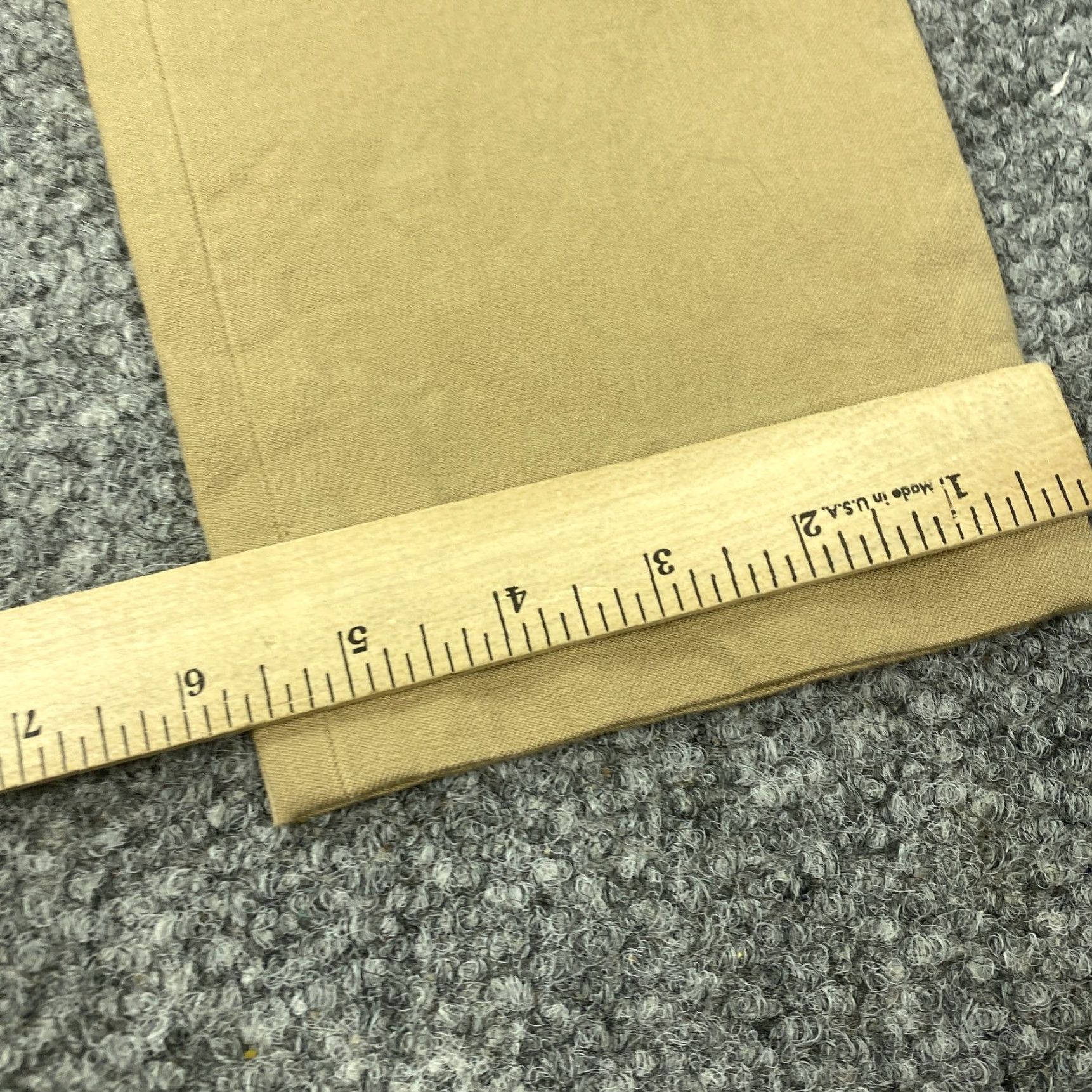 Banana Republic Banana Republic Pants Women 4 Slim Tapered Ankle Khaki Stretch Office Casual Size 27" / US 4 / IT 40 - 5 Thumbnail