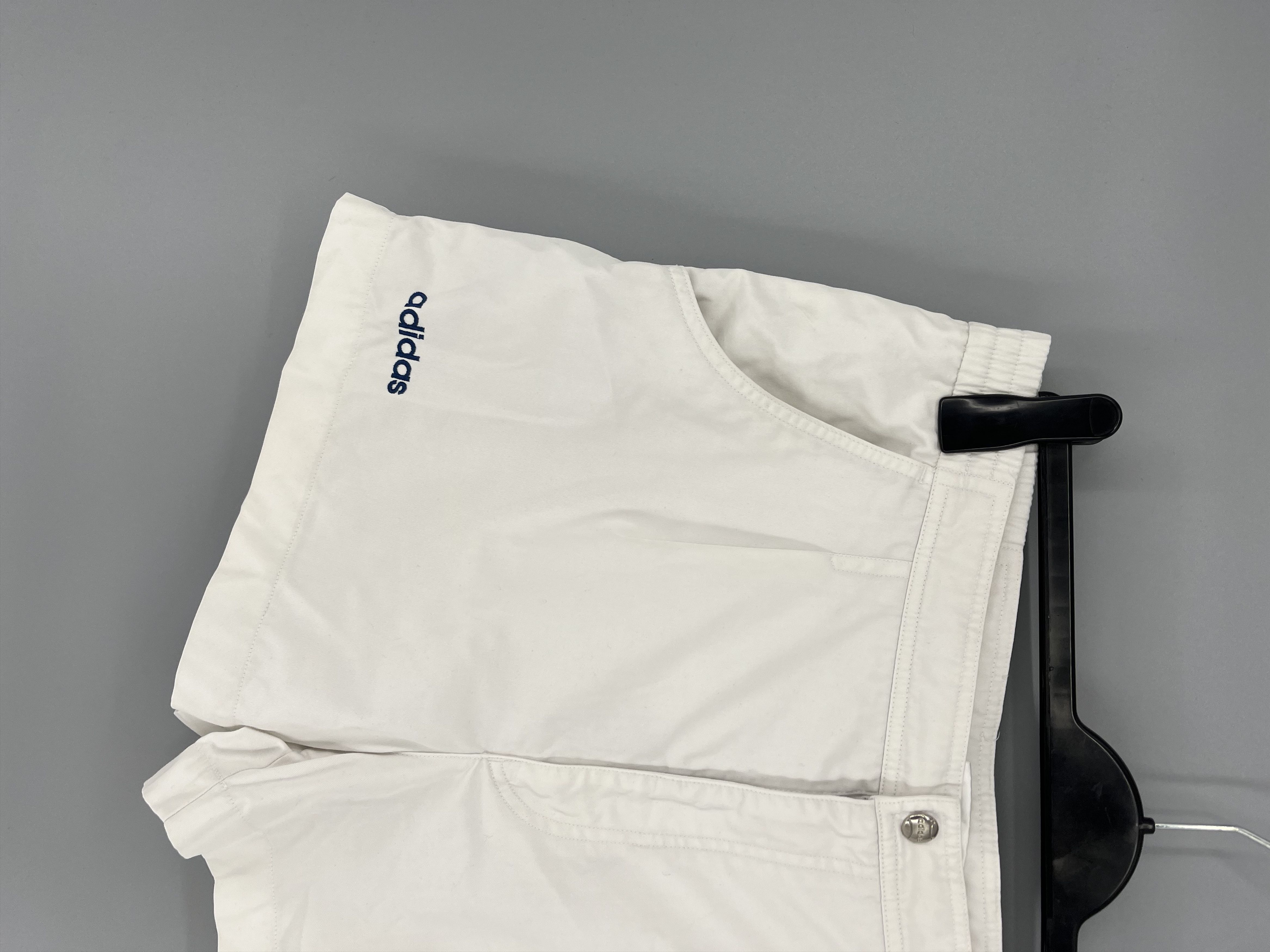 Adidas 90s Vintage Adidas Black Nylon Mini Logo Shorts Travis Style Size US 34 / EU 50 - 5 Thumbnail