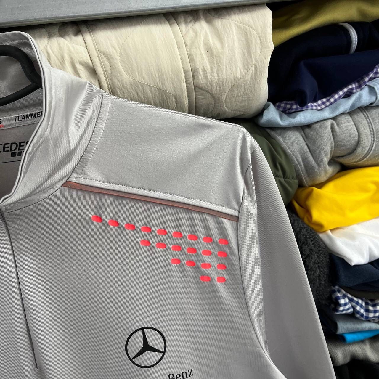 Fox Racing VTG Team Mercede-Benz Formula 1 Racing 1/3 Zip Jacket Size US M / EU 48-50 / 2 - 12 Thumbnail