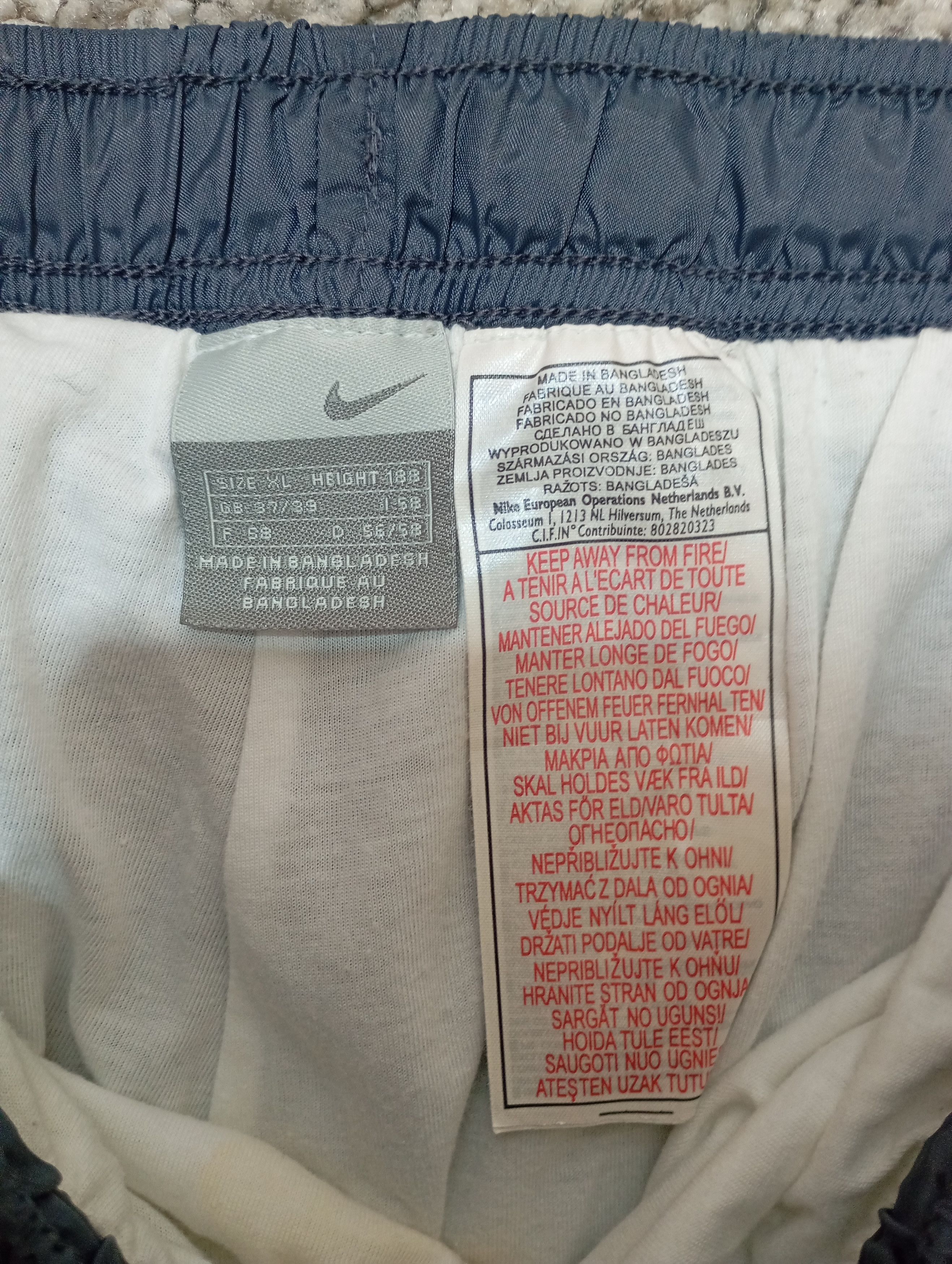 Nike Nike Nylon Track Pants Baggy Swoosh Drill Y2K Size US 34 / EU 50 - 4 Thumbnail