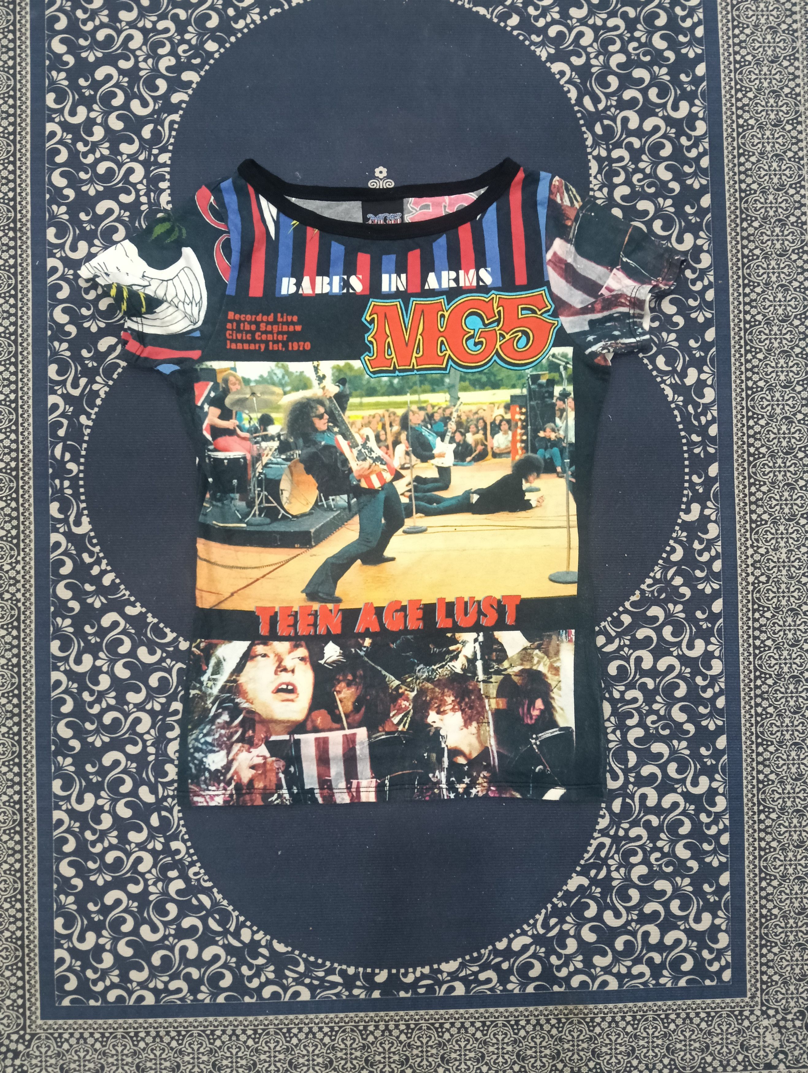 Hysteric Glamour x MC5 Fullprint Shirt