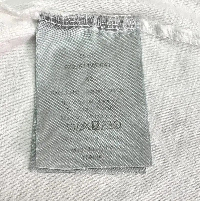 Dior Dior White Cotton Men's T-shirt . Size US XS / EU 42 / 0 - 6 Thumbnail