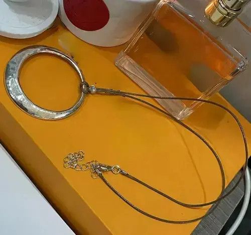 Other Hyperbole Minimalist Hollow Circle Round Pendant Necklace Size ONE SIZE - 2 Thumbnail