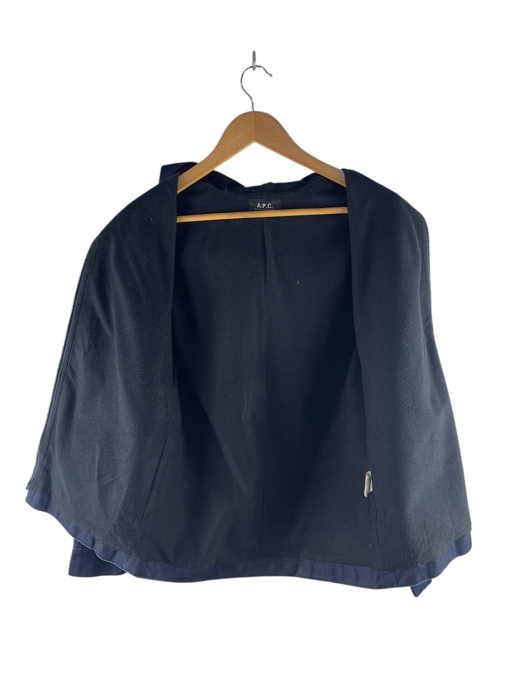 A.P.C. A.P.C. Archive Hooded Zip Jacket — Made in Japan, Minimalist Size S / US 4 / IT 40 - 3 Thumbnail