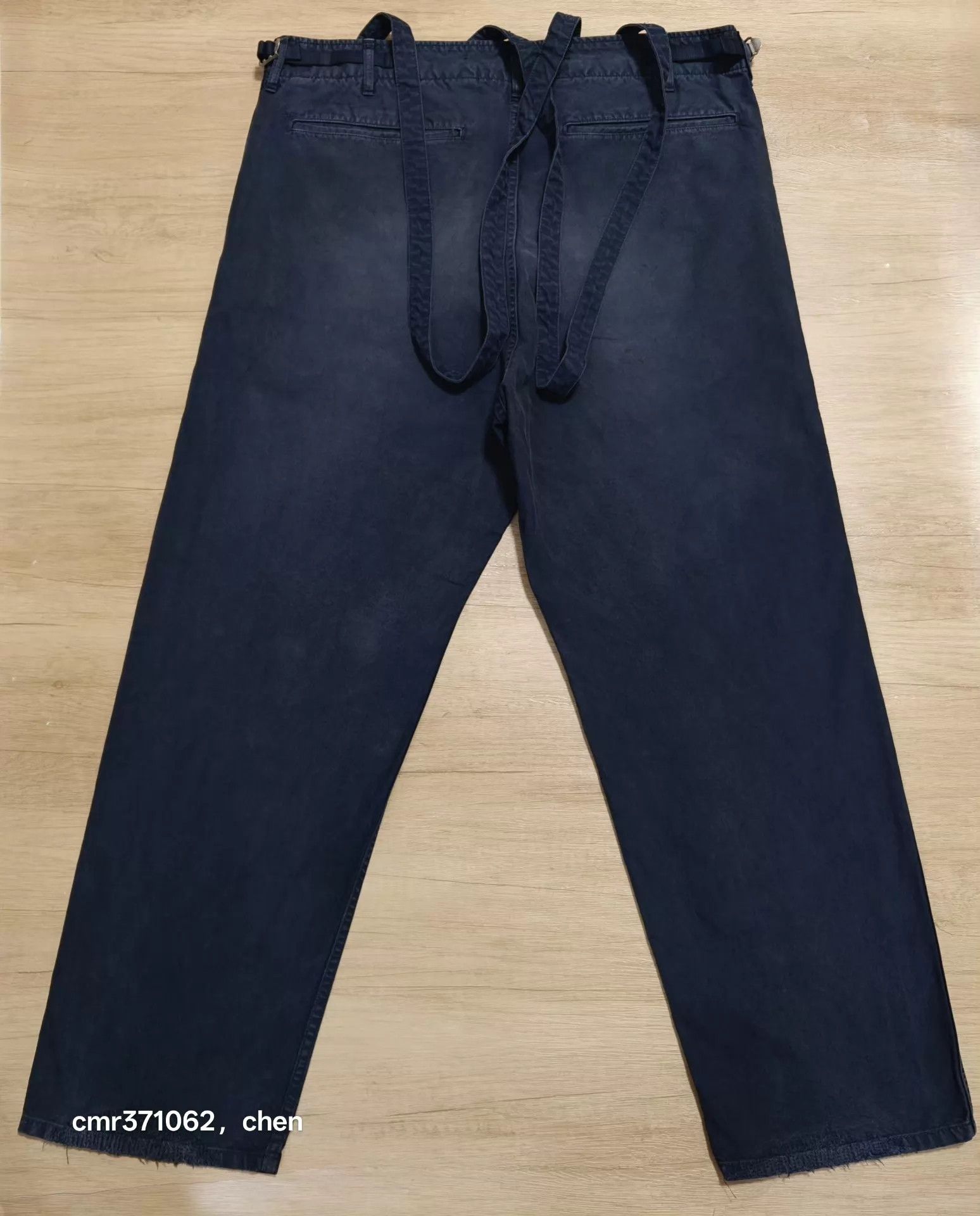 Visvim VISVIM 23SS ALPER BRACES CHINO CRASH Navy 2 Chinos Size US 32 / EU 48 - 8 Thumbnail