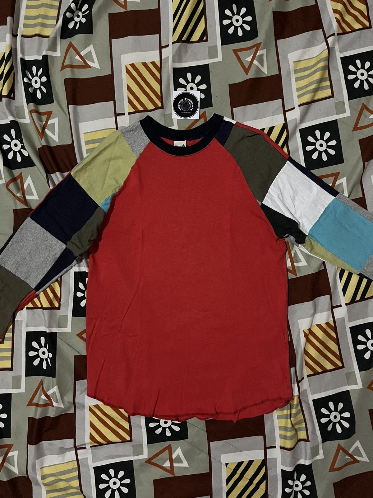 Designer × Japanese Brand × Vintage Vintage Urban Instinct Patch Work Longsleve Size US M / EU 48-50 / 2 - 1 Thumbnail