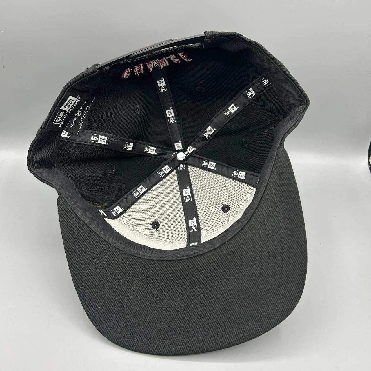 New Era Chance The Rapper 3 Hat Men Black New Era Snap Back Cap Wool Size ONE SIZE - 2 Thumbnail