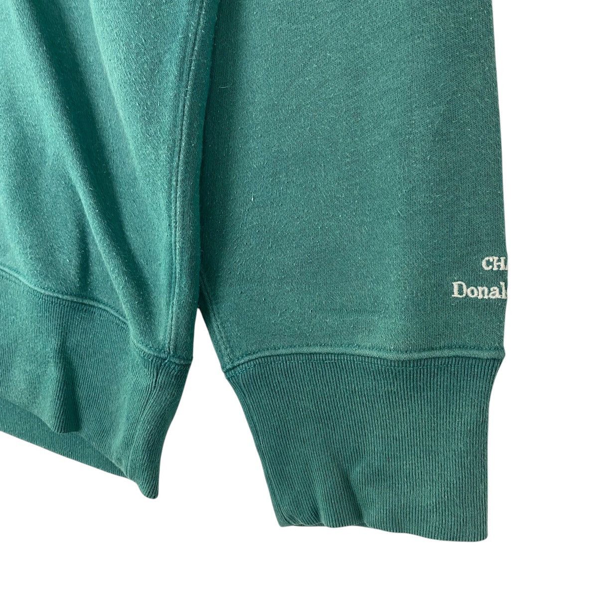 Vintage Vintage Uniqlo Donald Embroidered Crewneck Sweatshirt Green Size XL / US 12-14 / IT 48-50 - 5 Thumbnail